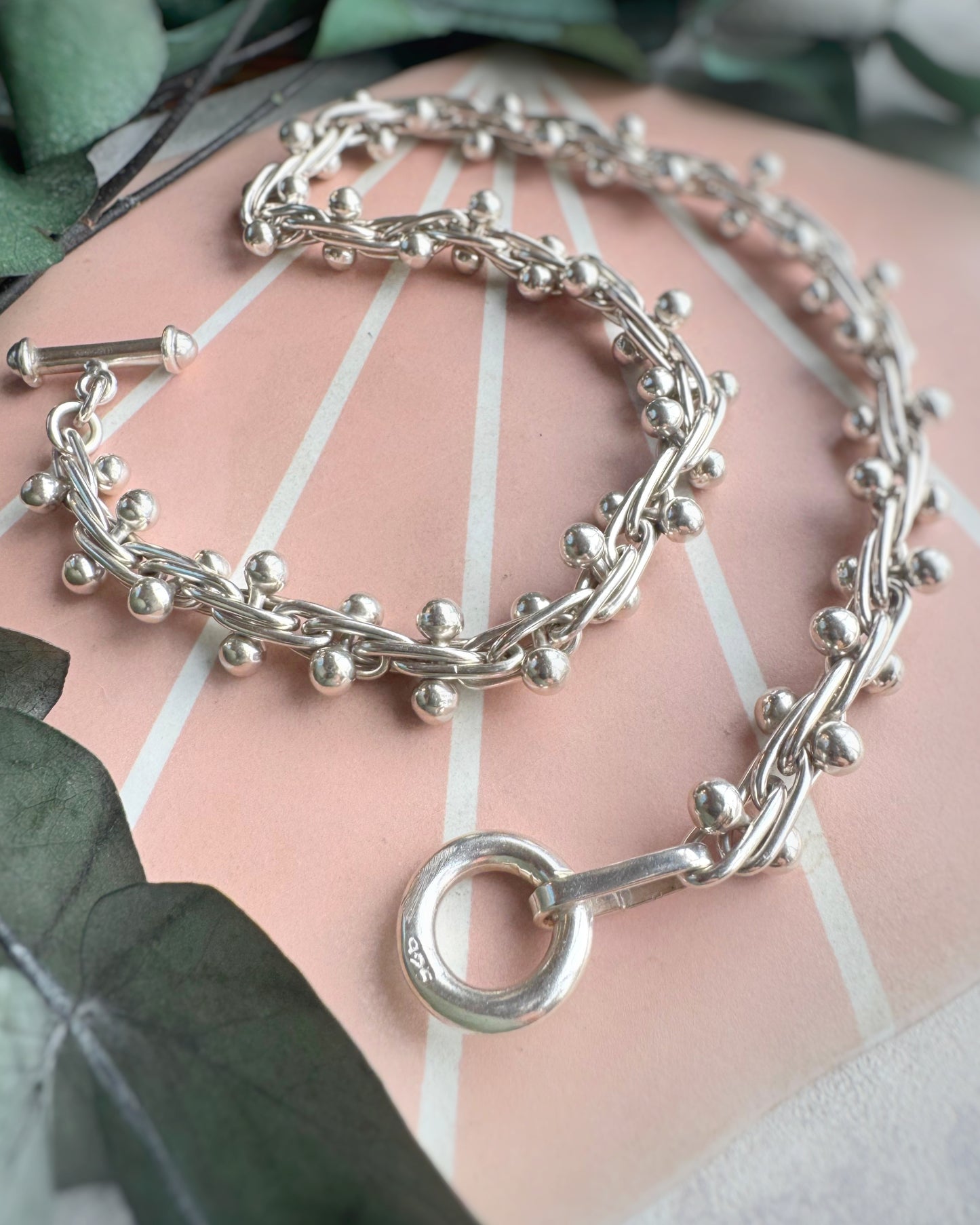 Vintage XL Architectural Fancy Link Chain (16.5")