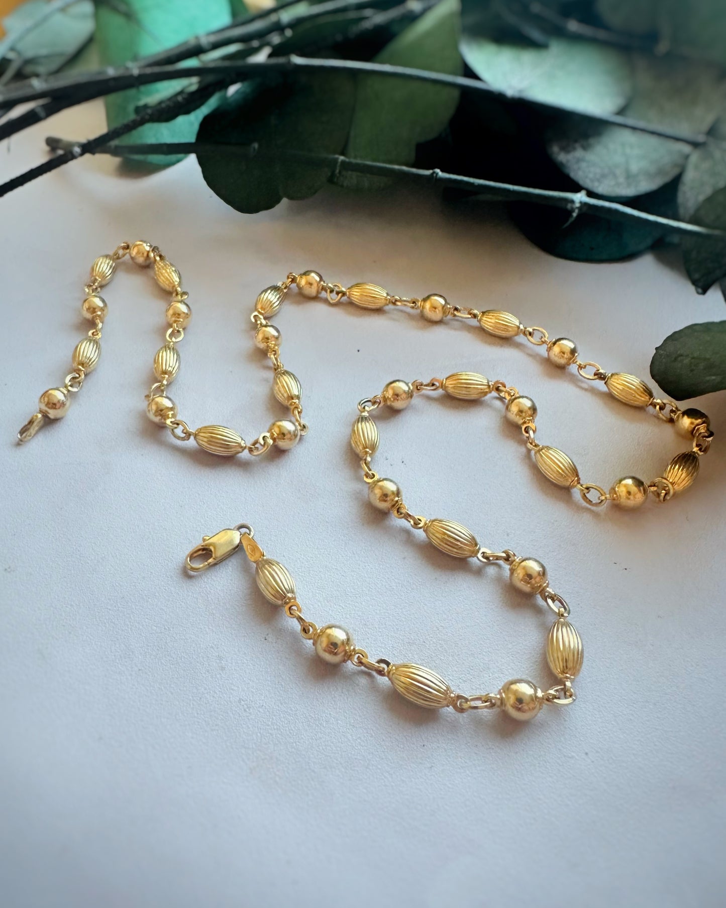 Vintage Unoaerre Iconically You Ball Chain (20")