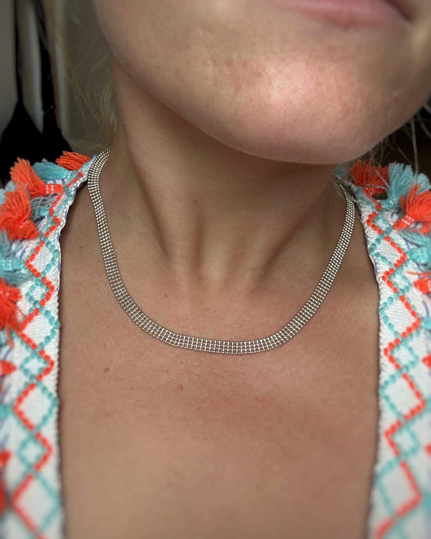 Vintage Ball Link Collar (18")
