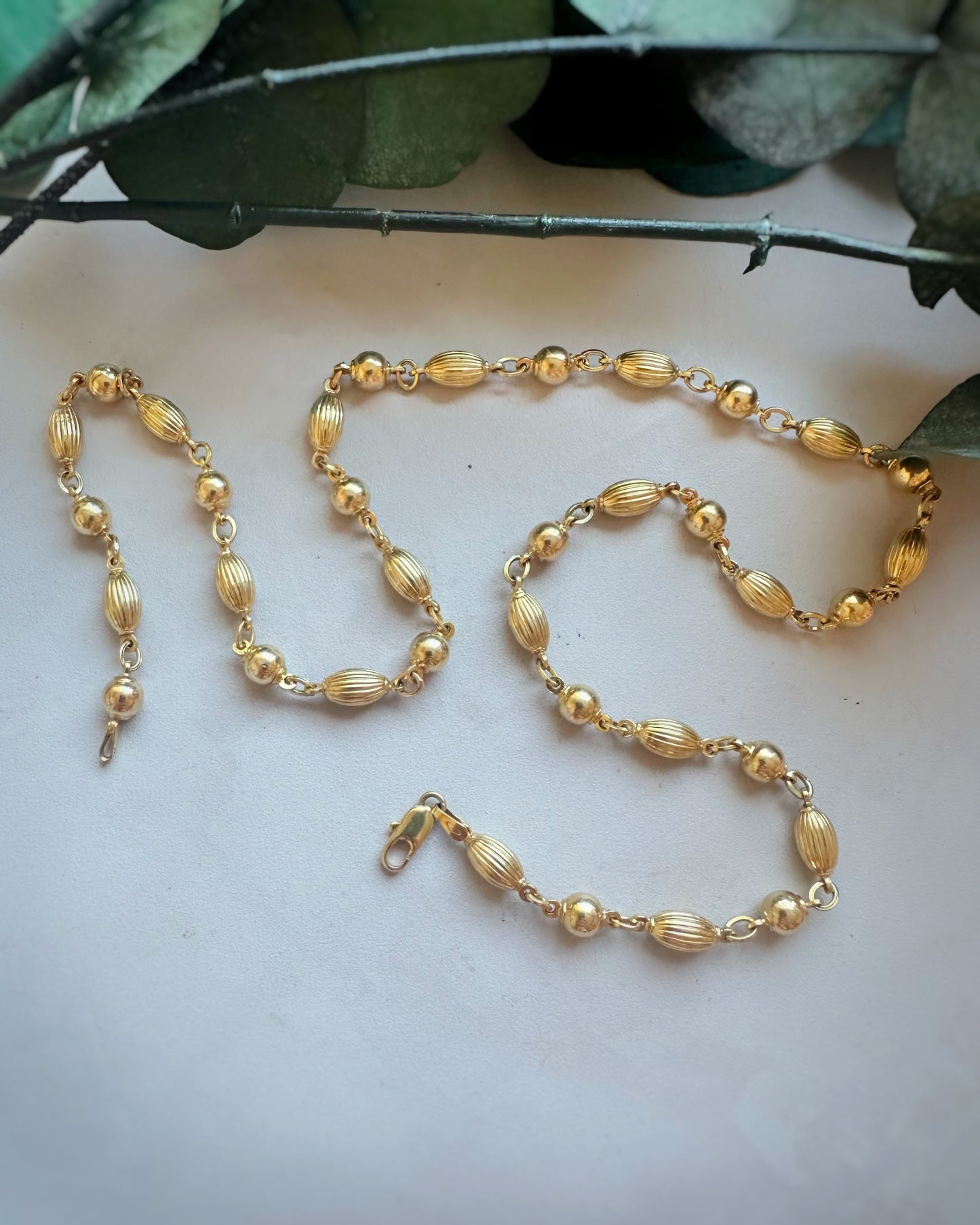 Vintage Unoaerre Iconically You Ball Chain (20")