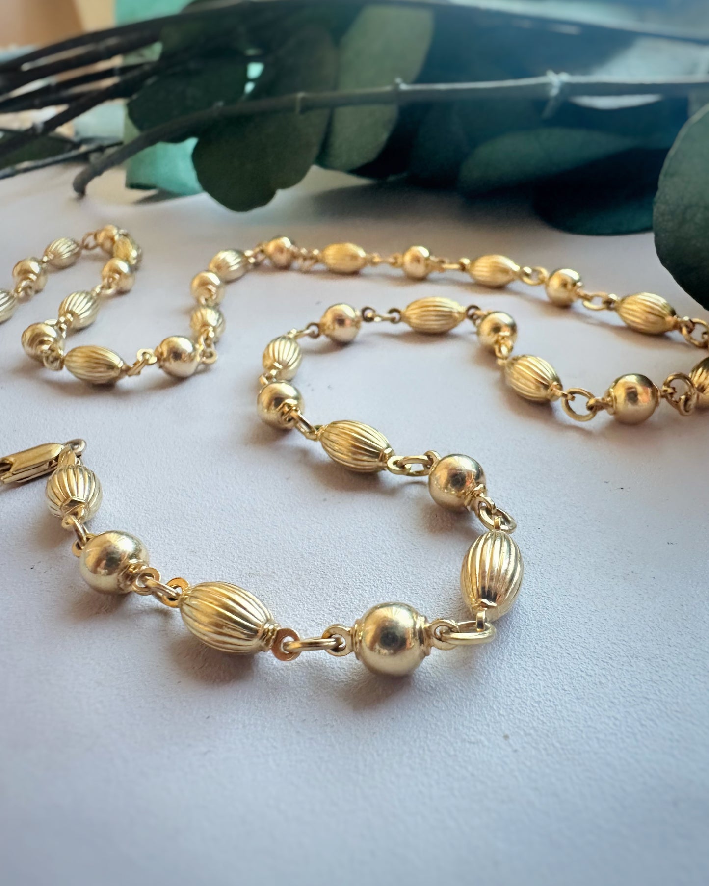 Vintage Unoaerre Iconically You Ball Chain (20")