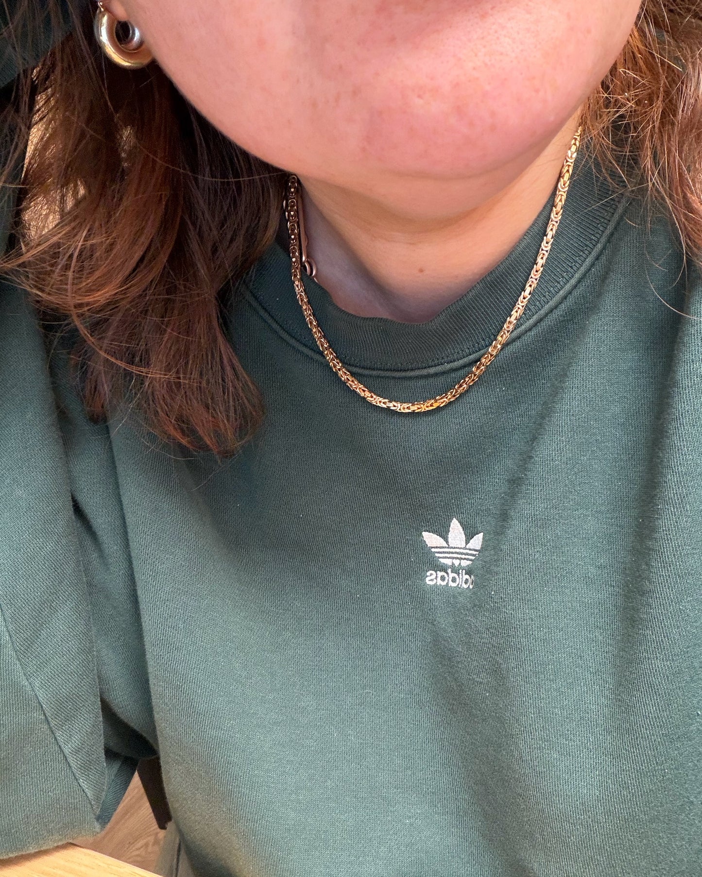 Vintage Exceptional Byzantine Chain (18")