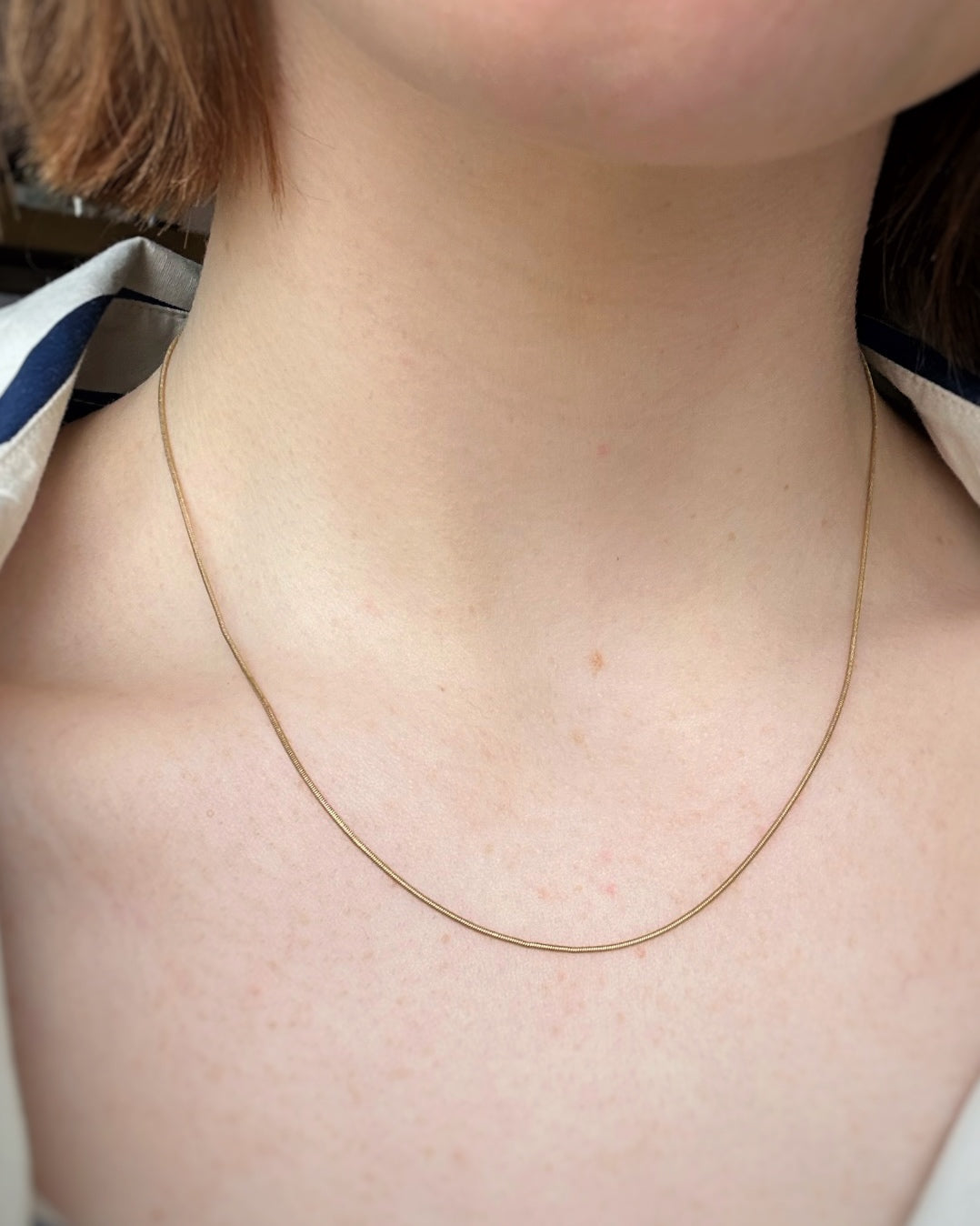 Vintage Mini Snake Chain (16")