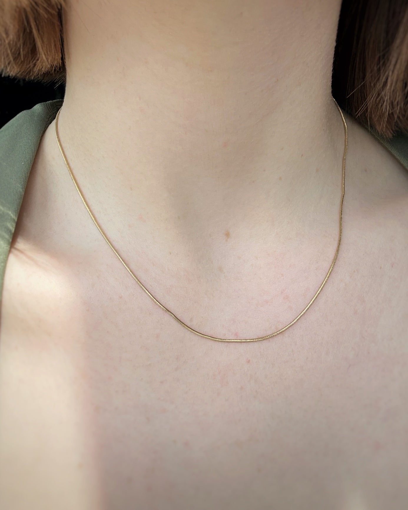 Vintage Mini Snake Chain (16")