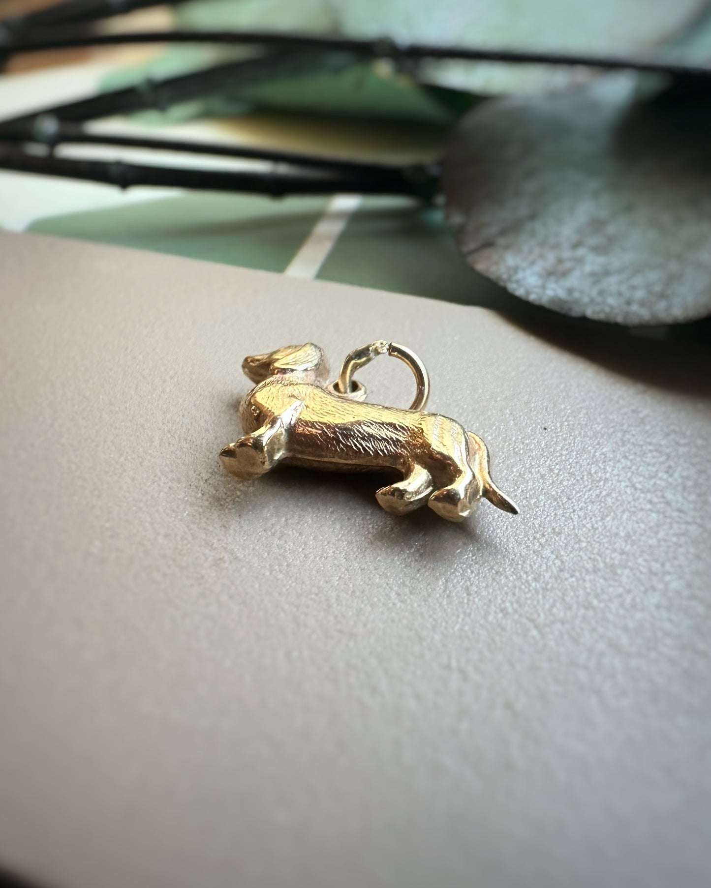 Vintage Dachshund / Sausage Dog Charm