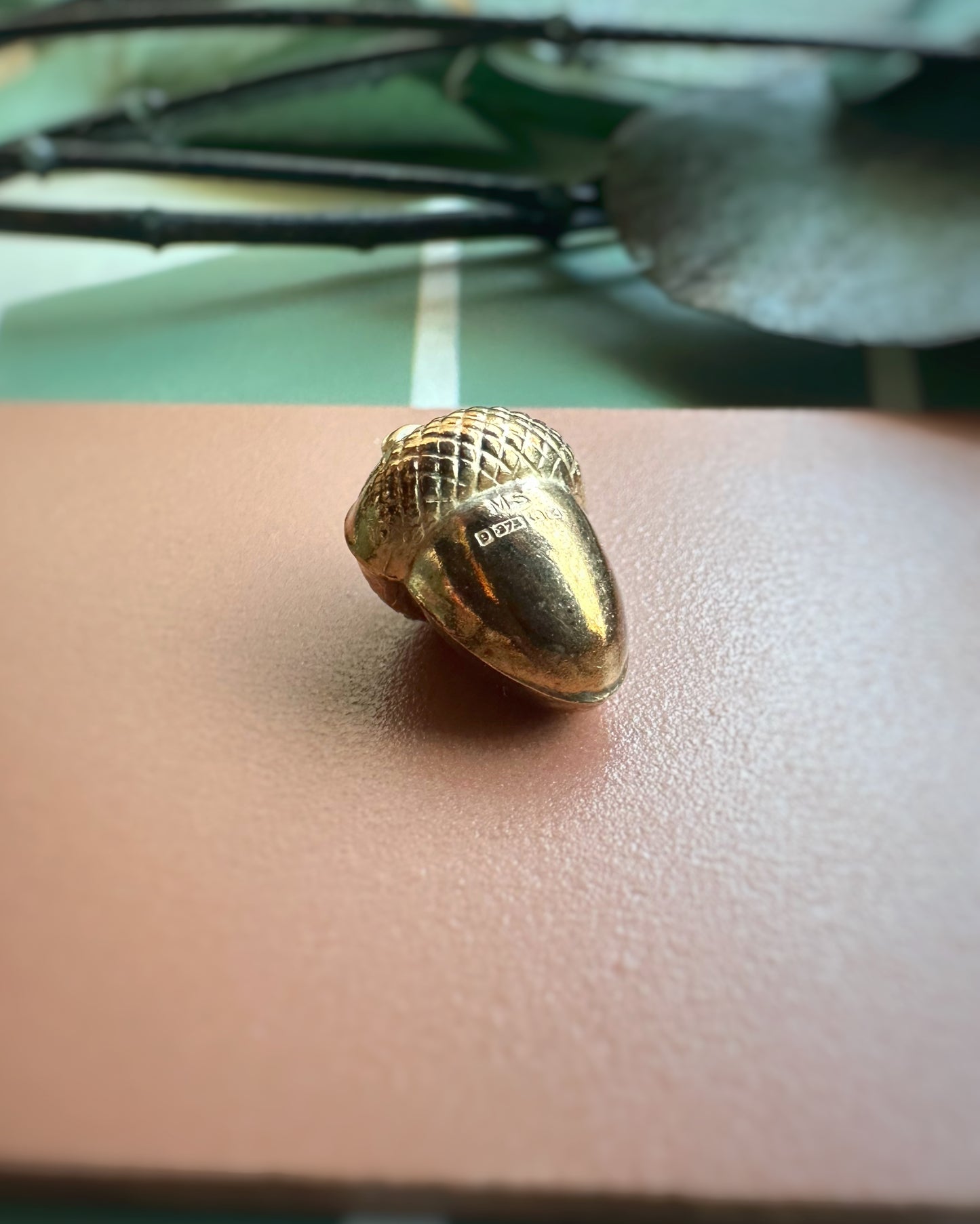 Mid-Century Lucky Acorn Charm