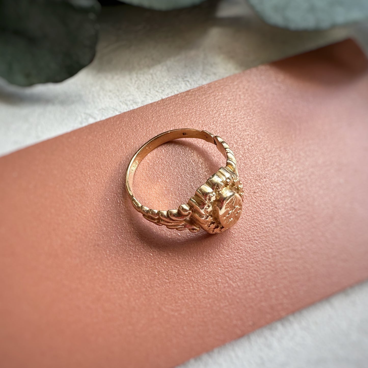 Vintage Reproduction Ornate Sunburst Ring