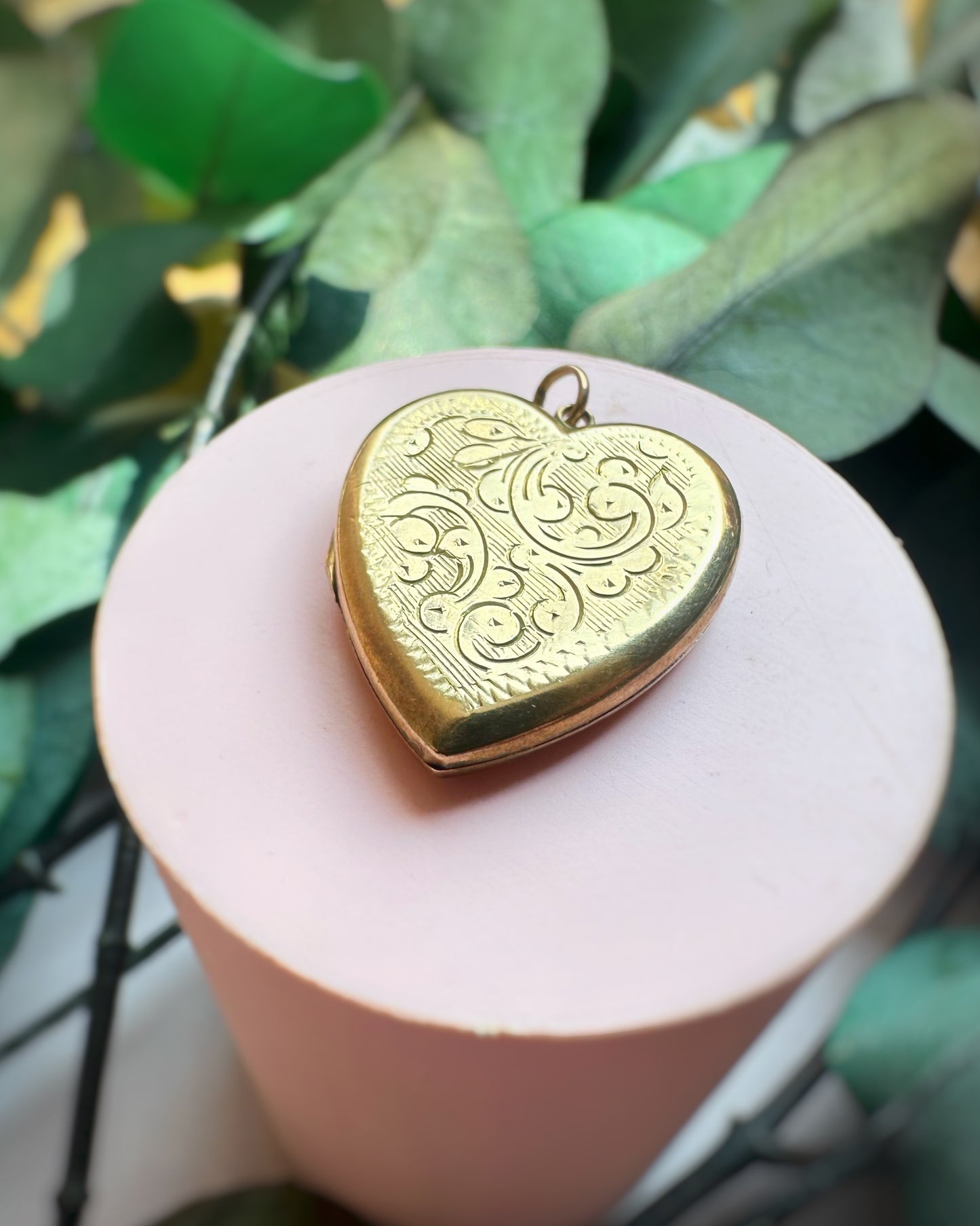 Vintage Large Heart Locket