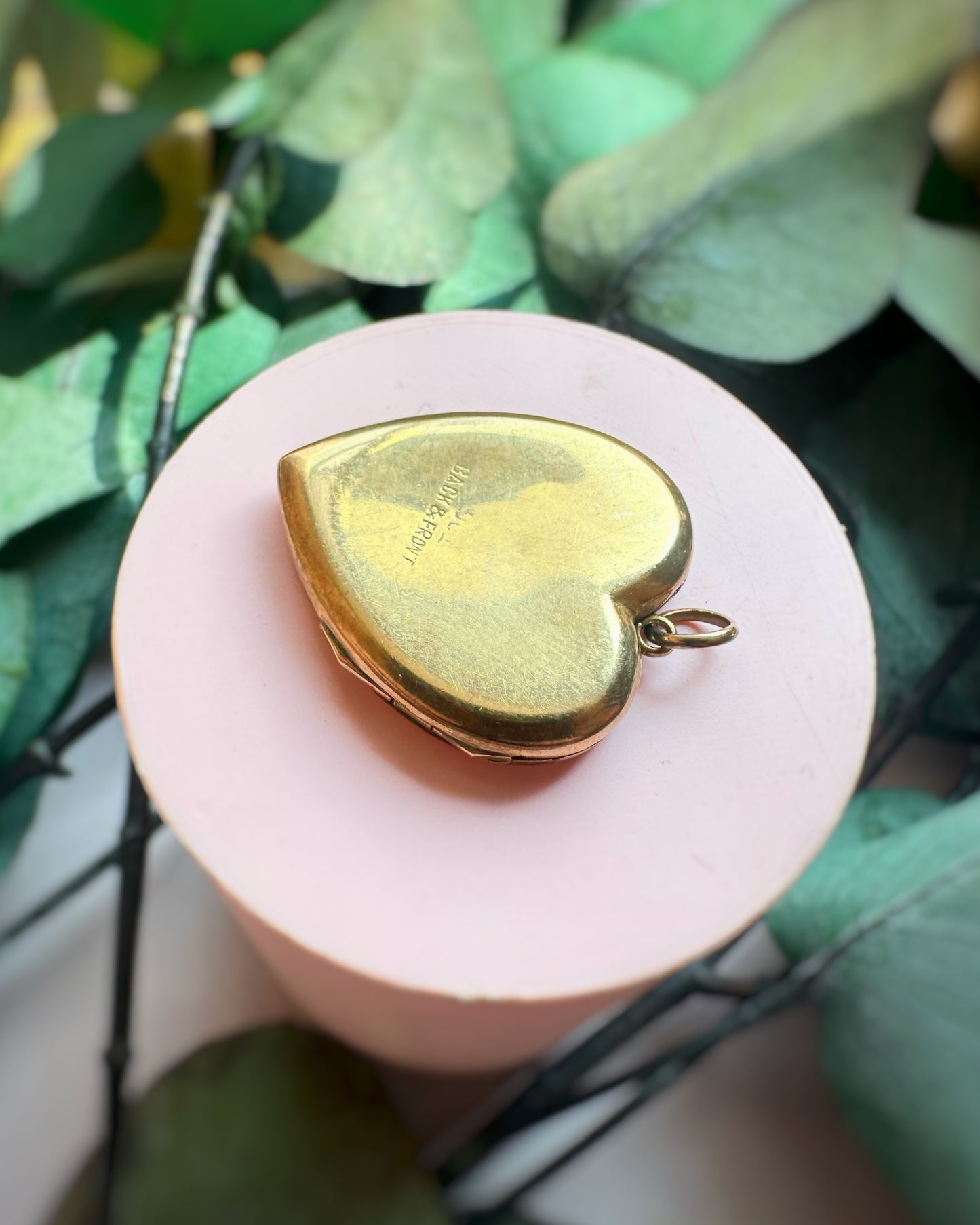 Vintage Large Heart Locket