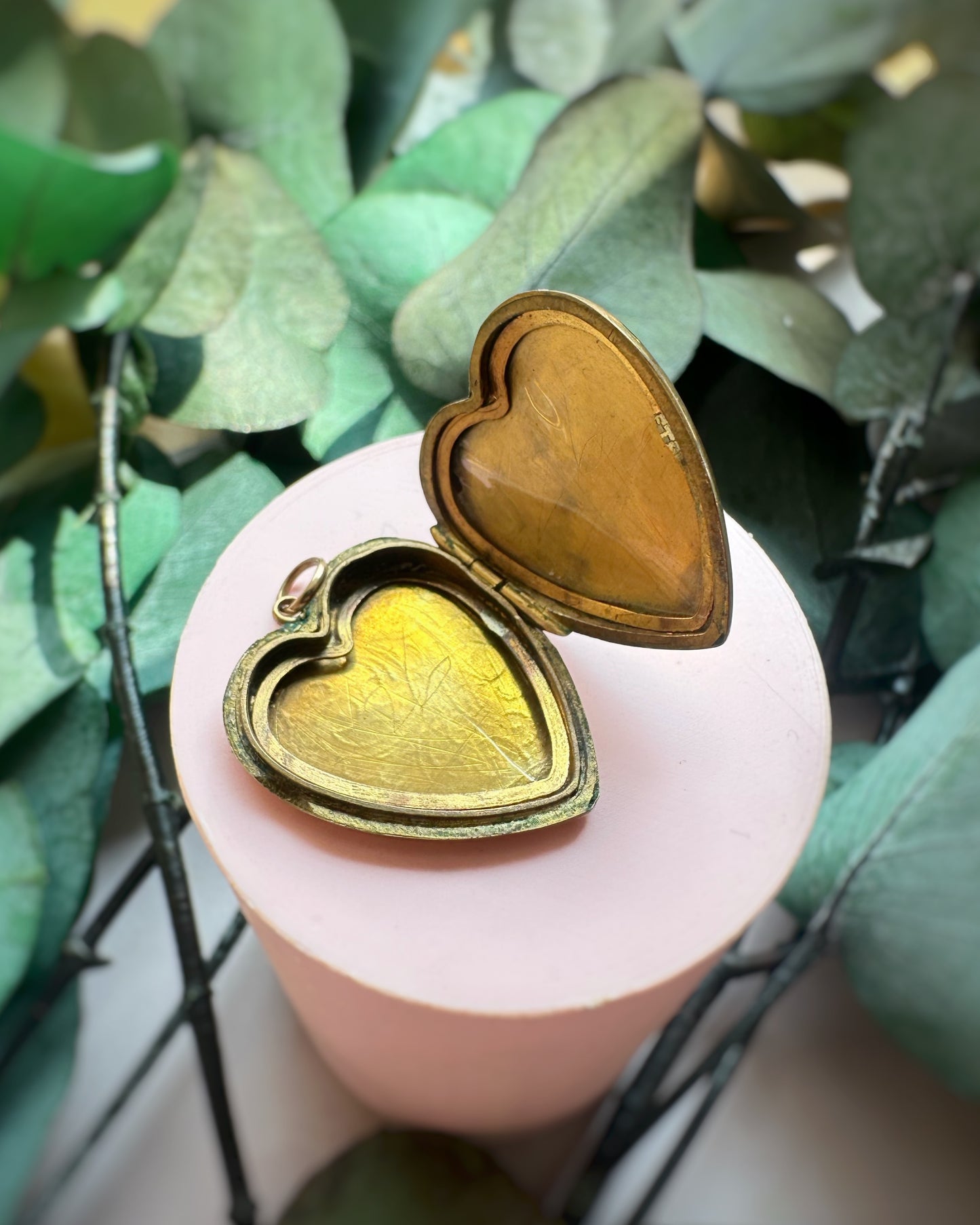 Vintage Large Heart Locket