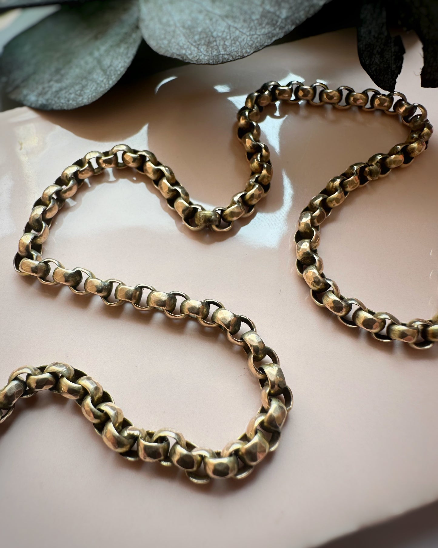 Antique Chunky Belcher Chain (17")
