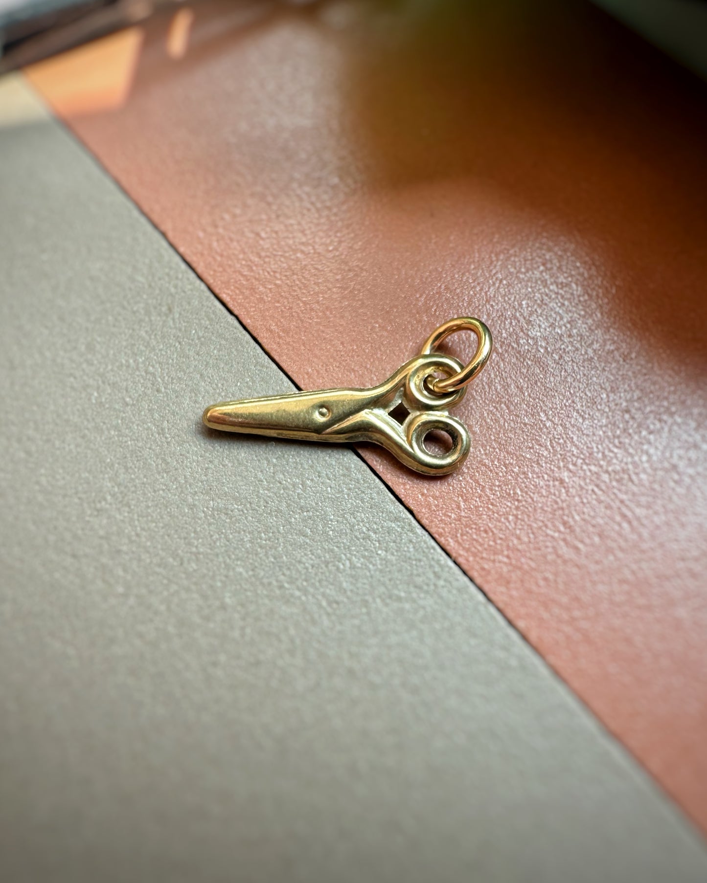 Vintage Scissors Charm