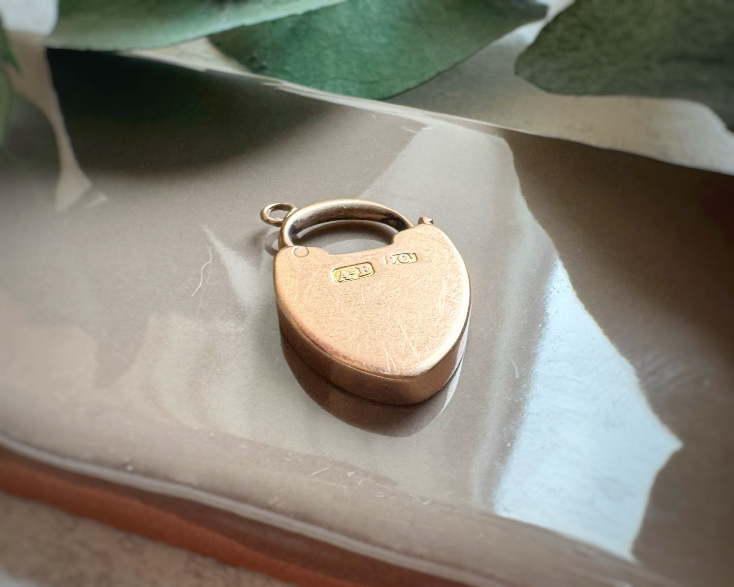Antique Heart Padlock