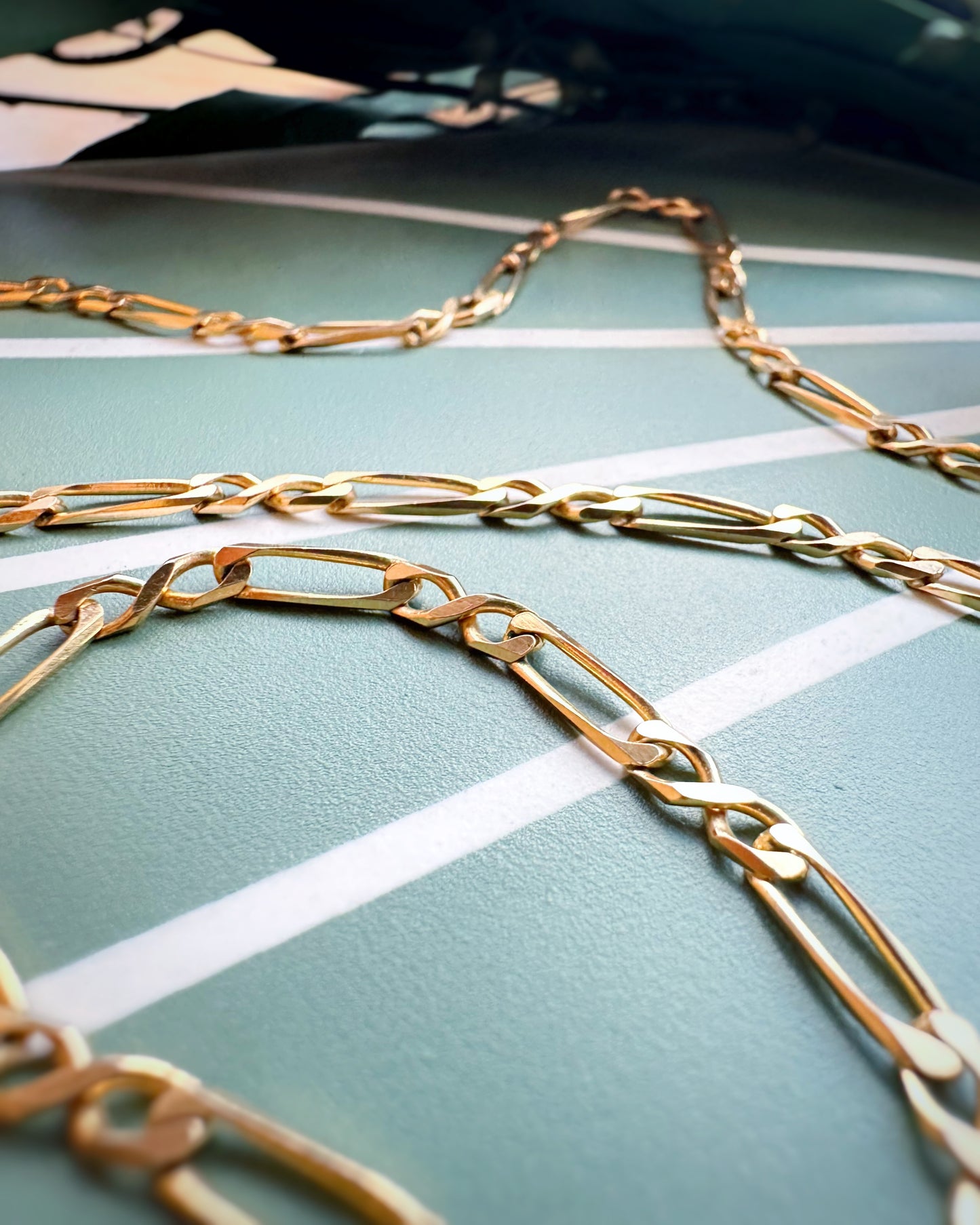 Vintage Weighty Ultra-Yellow Fancy Link (23.5")