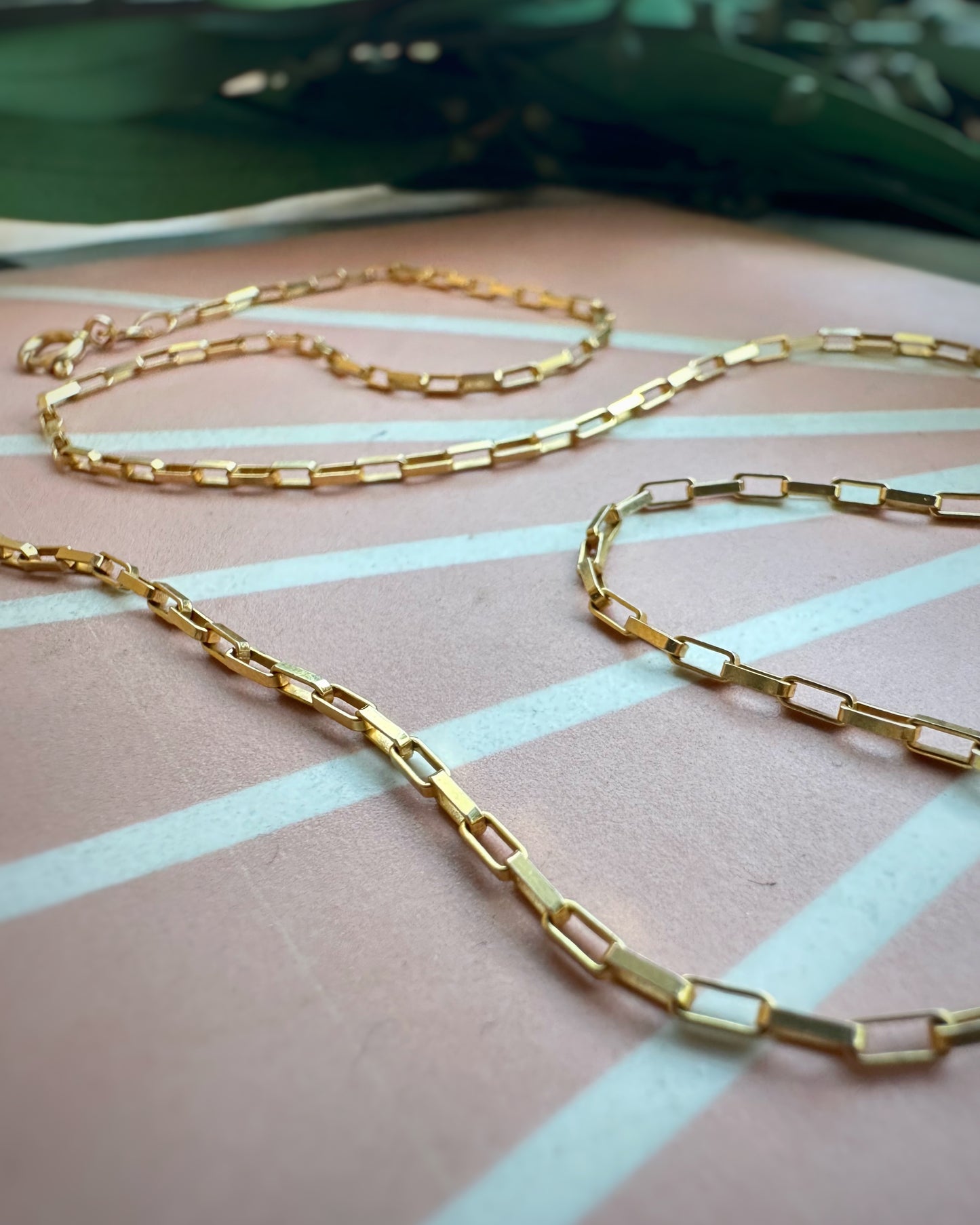 Vintage Paperclip Chain (16")