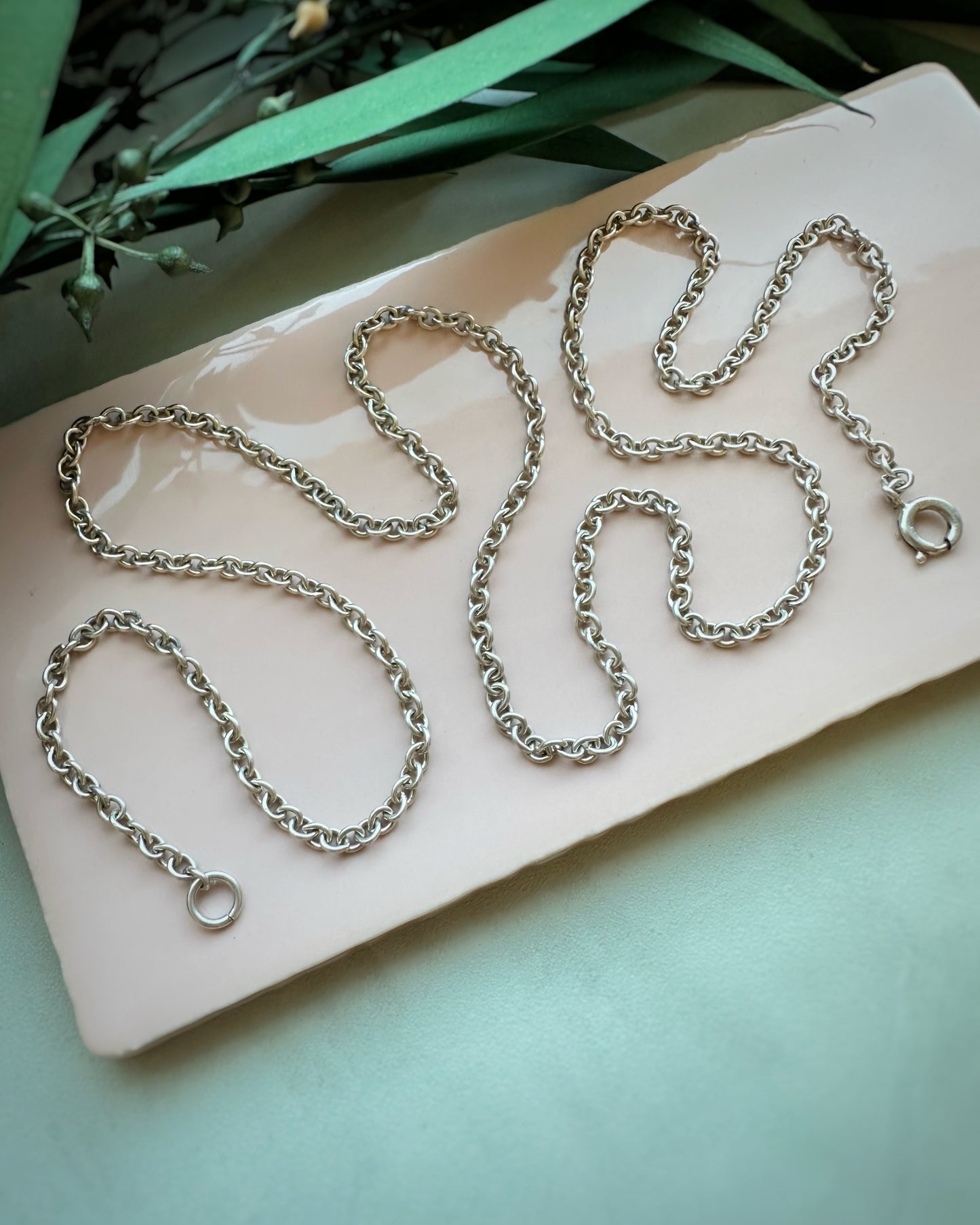 Vintage Mid-Weight Cable Chain (24")