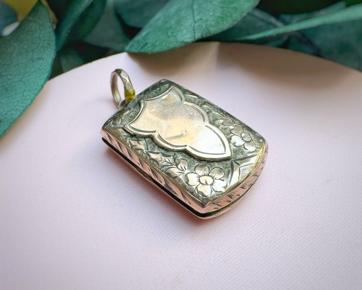 Antique Shield Locket