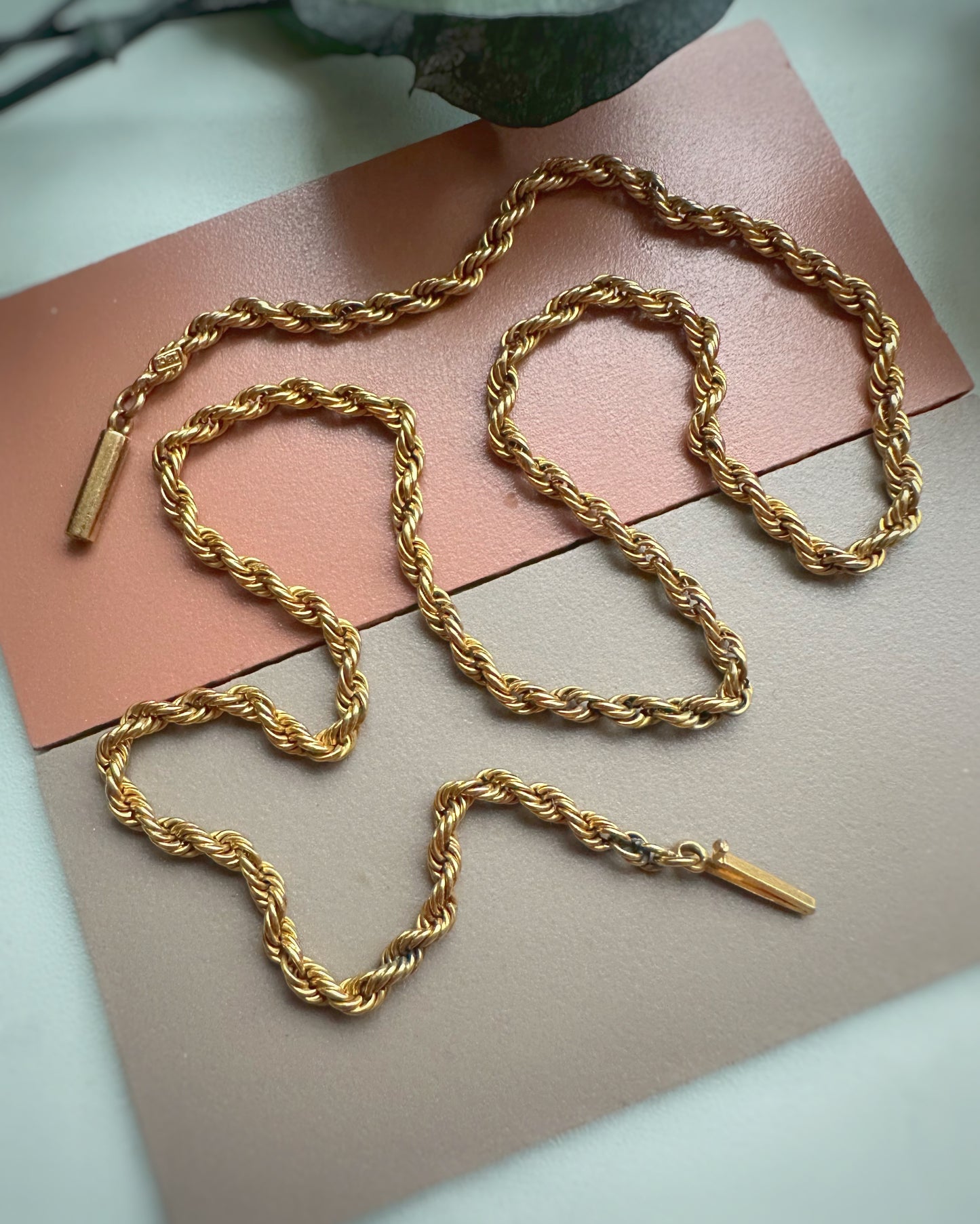 Antique Dense High Carat Rope Chain (17.5")