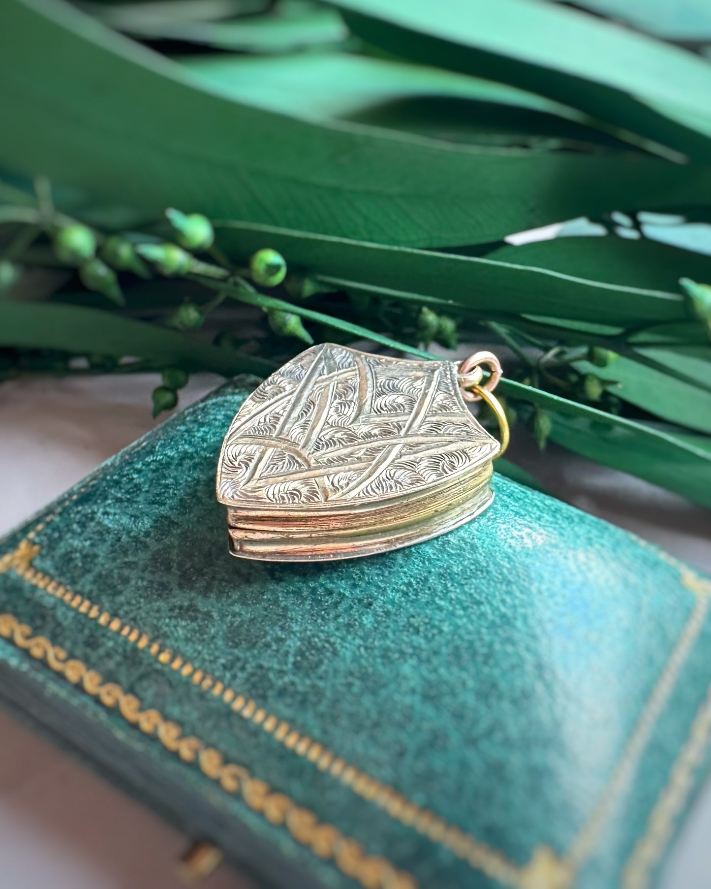 Antique Shield Locket
