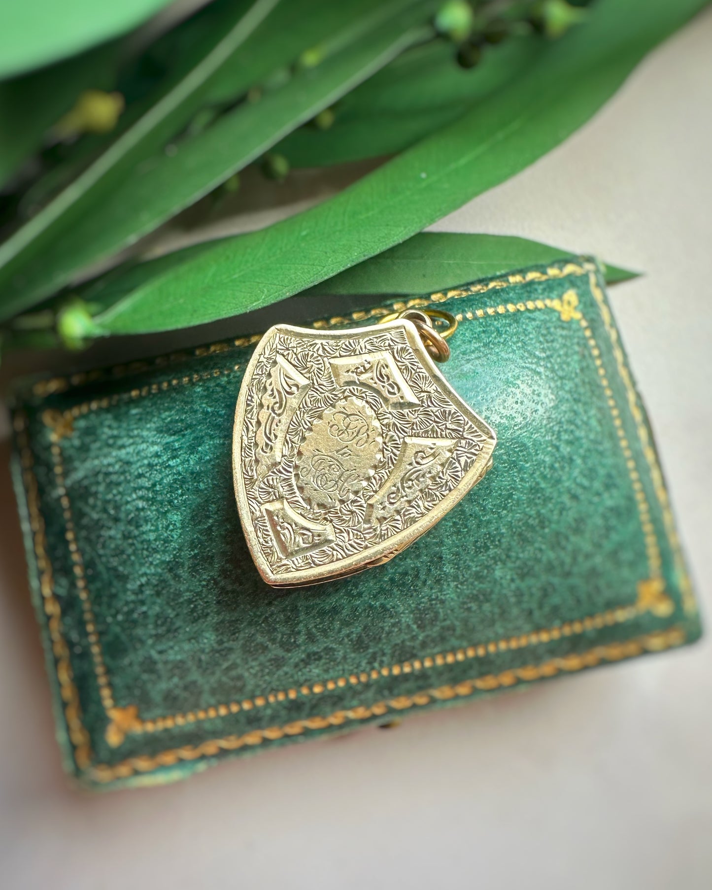 Antique Shield Locket