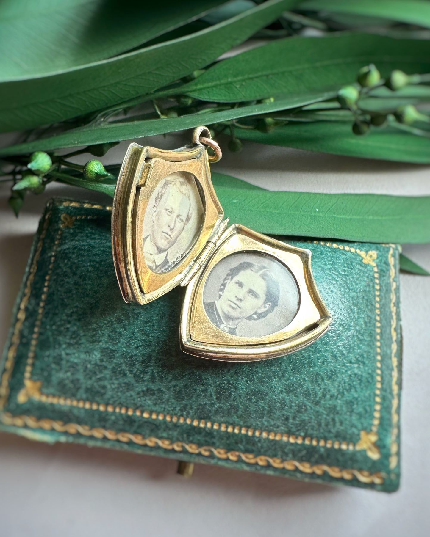 Antique Shield Locket