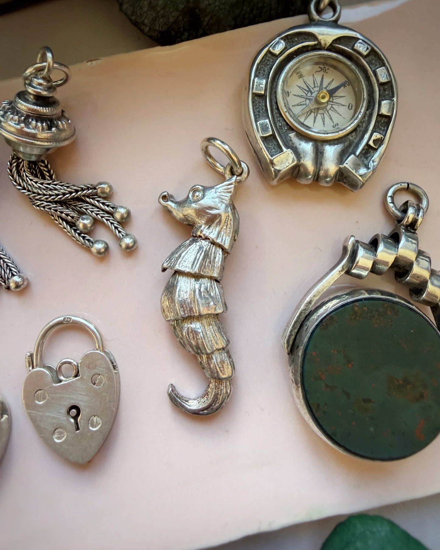 Chunky Silver Charms Collection