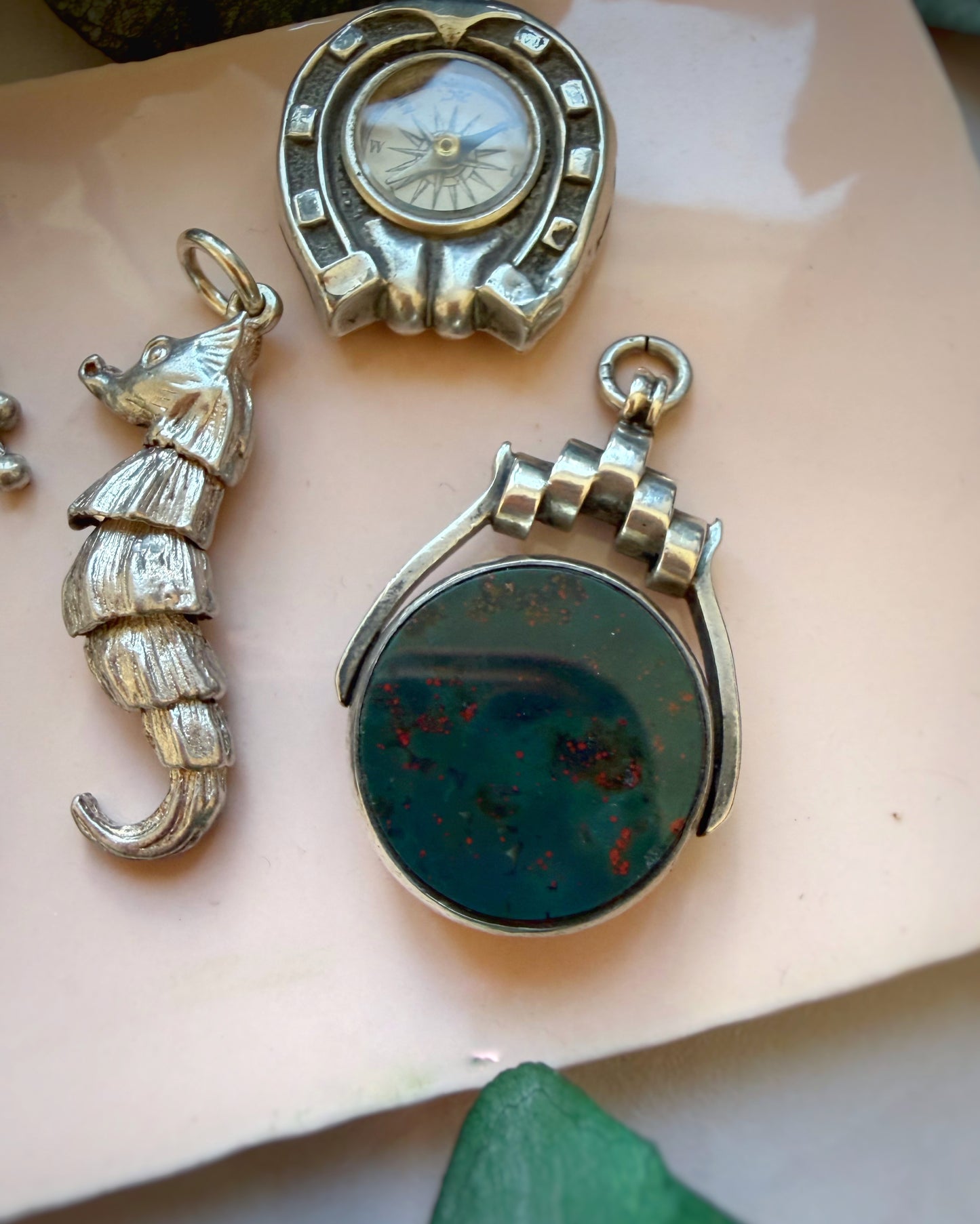 Chunky Silver Charms Collection