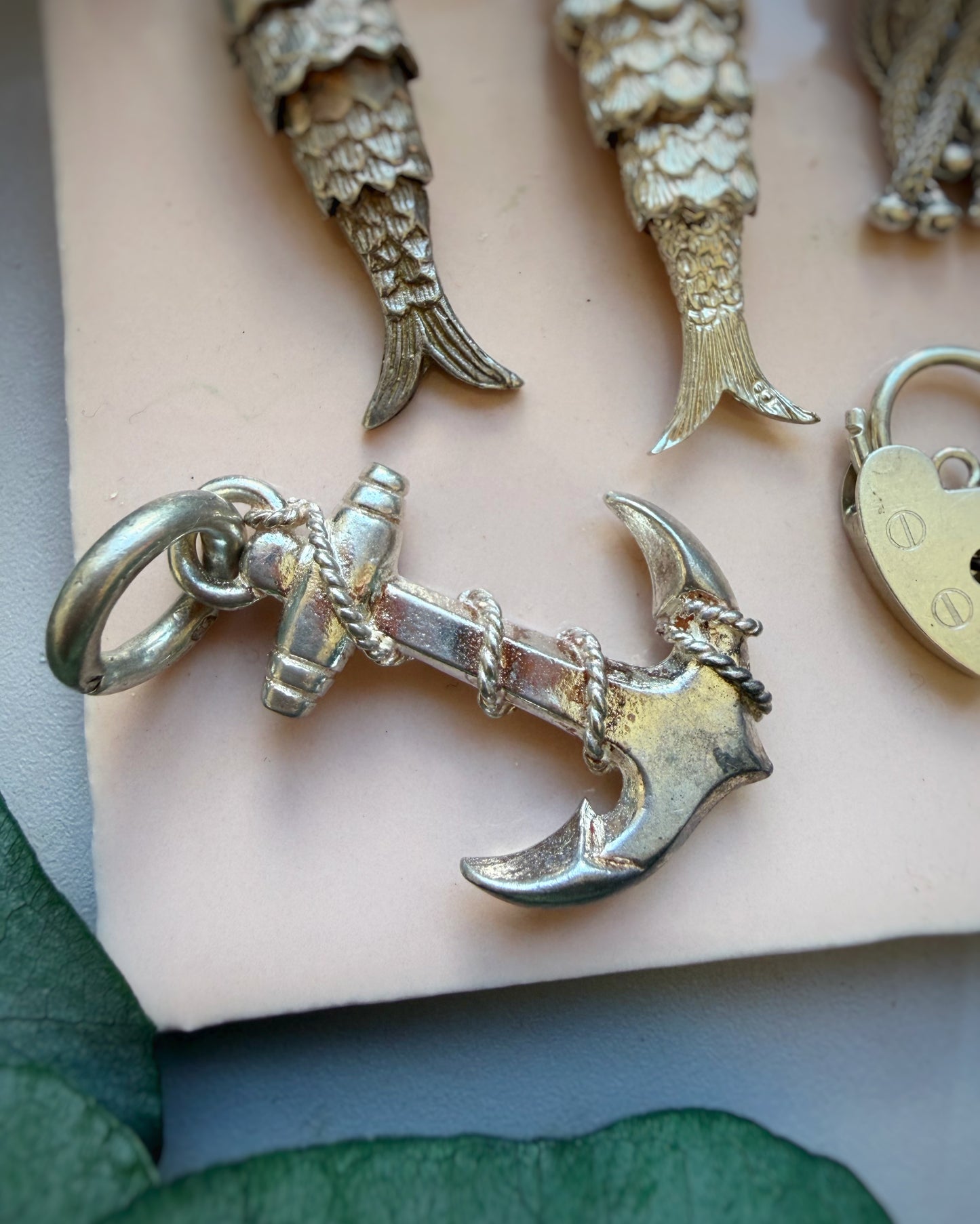 Chunky Silver Charms Collection