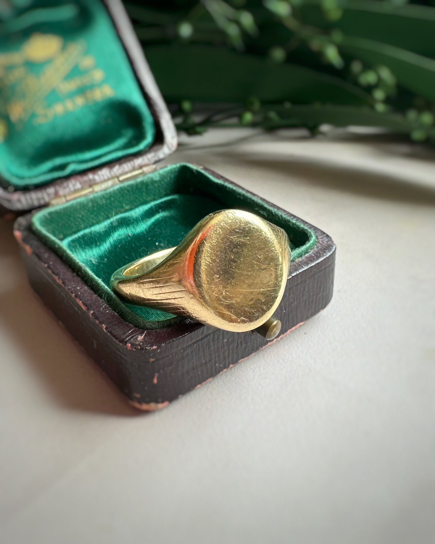 Vintage Super Chunky Signet