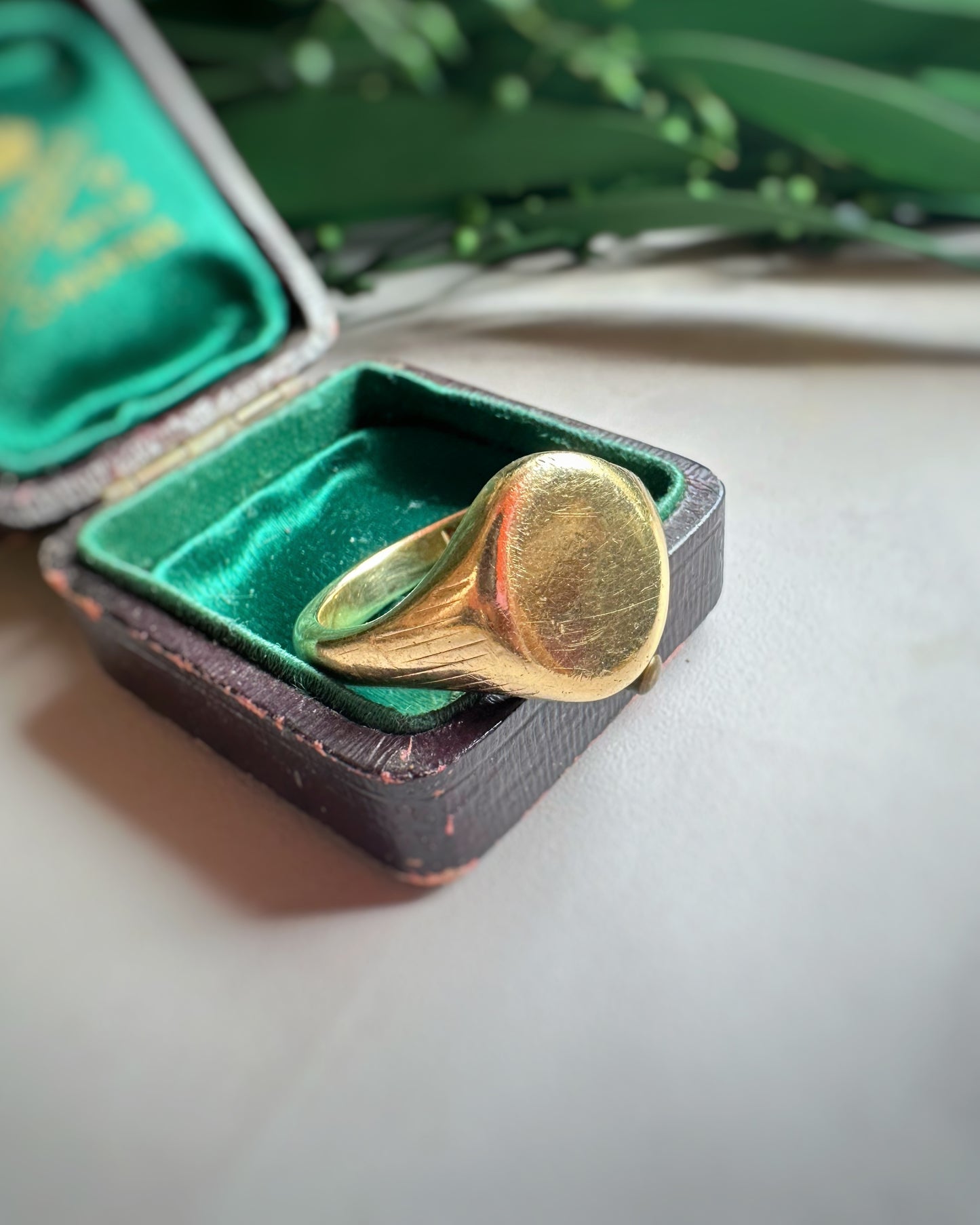 Vintage Super Chunky Signet