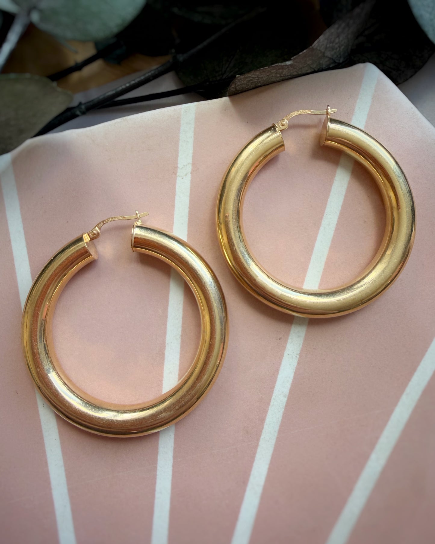 Vintage Chubby XL Tube Hoops