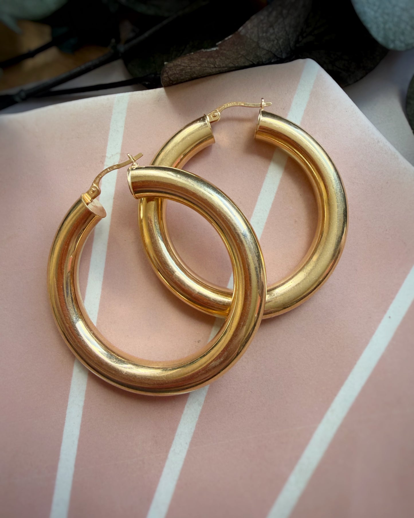Vintage Chubby XL Tube Hoops