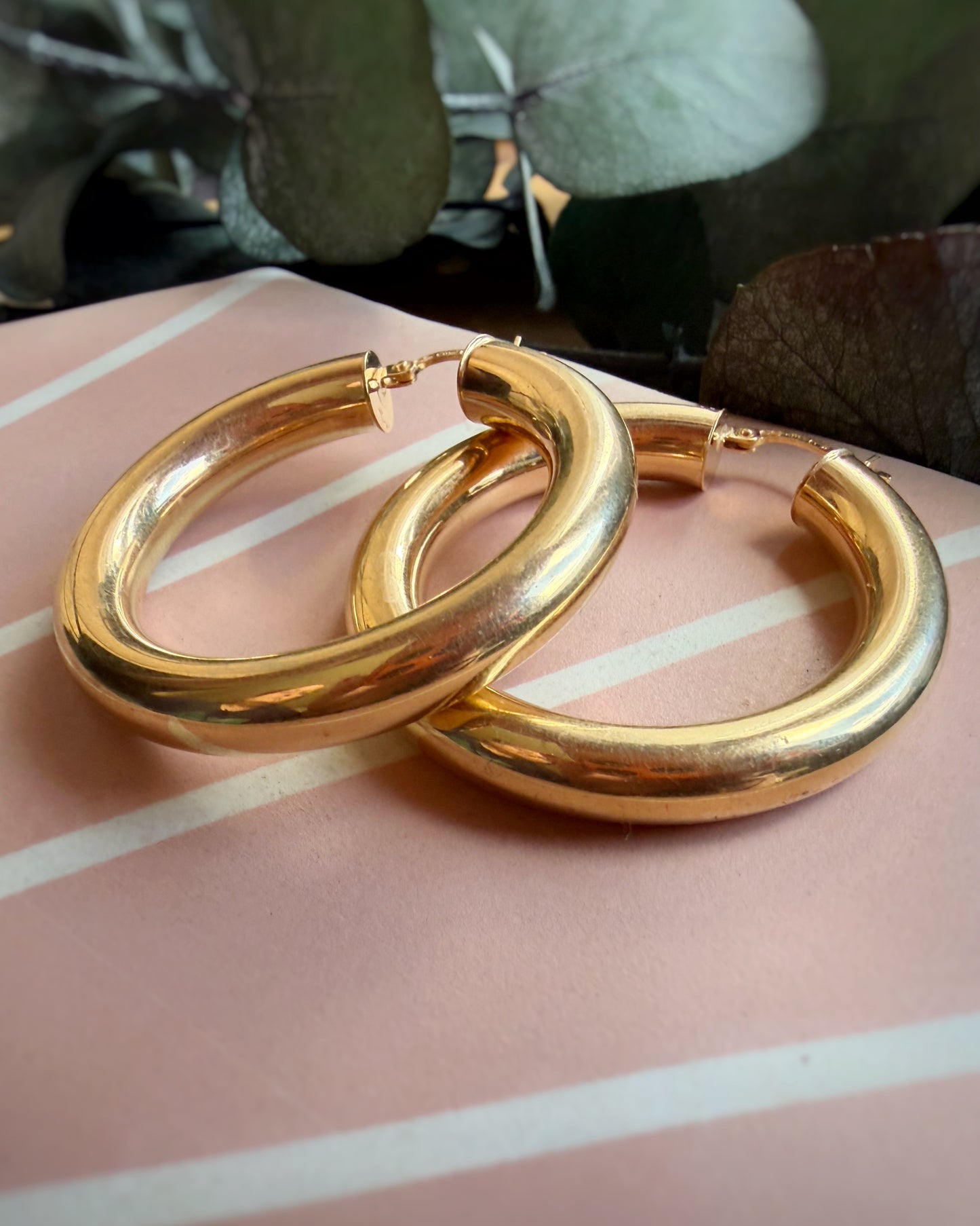 Vintage Chubby XL Tube Hoops