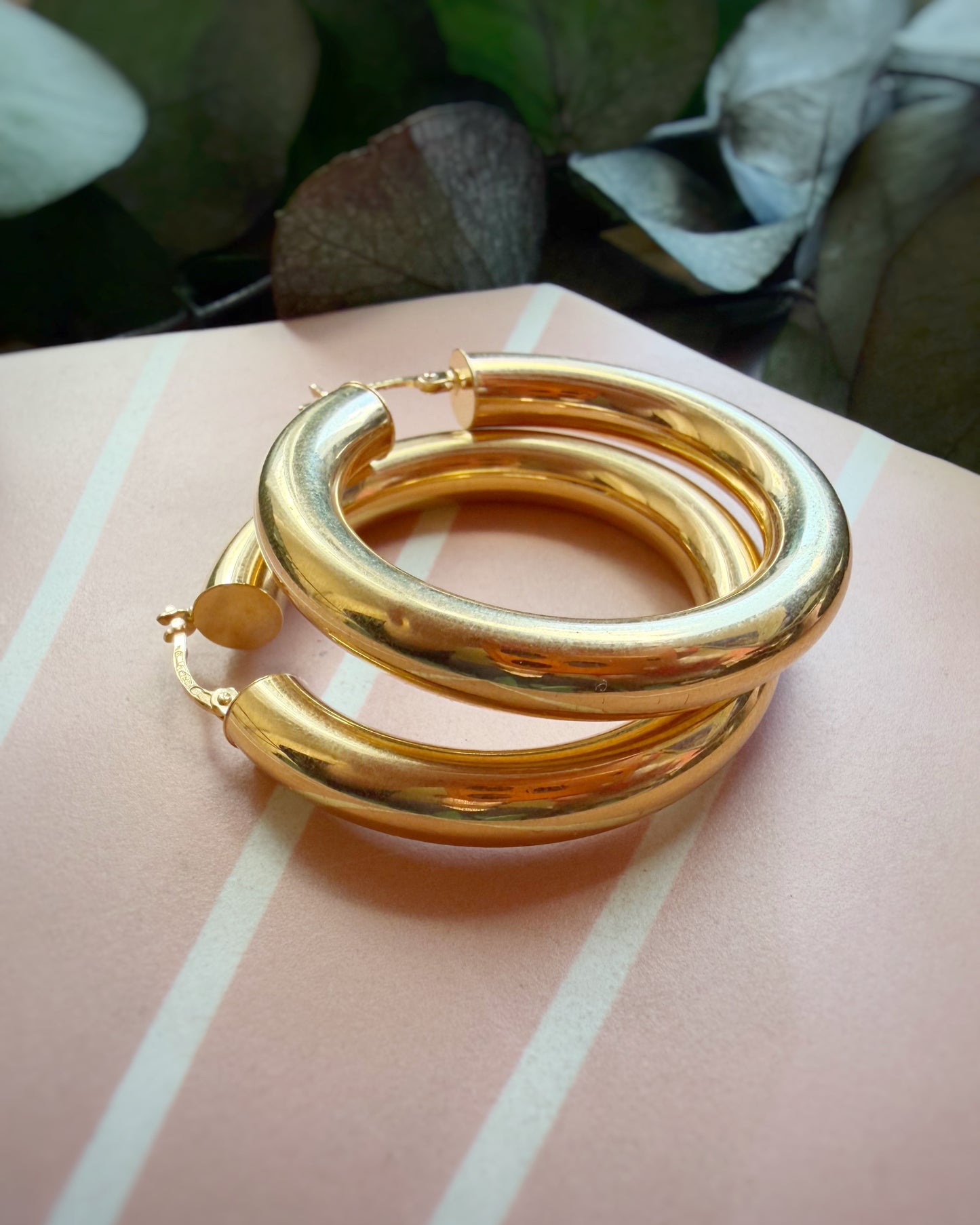 Vintage Chubby XL Tube Hoops
