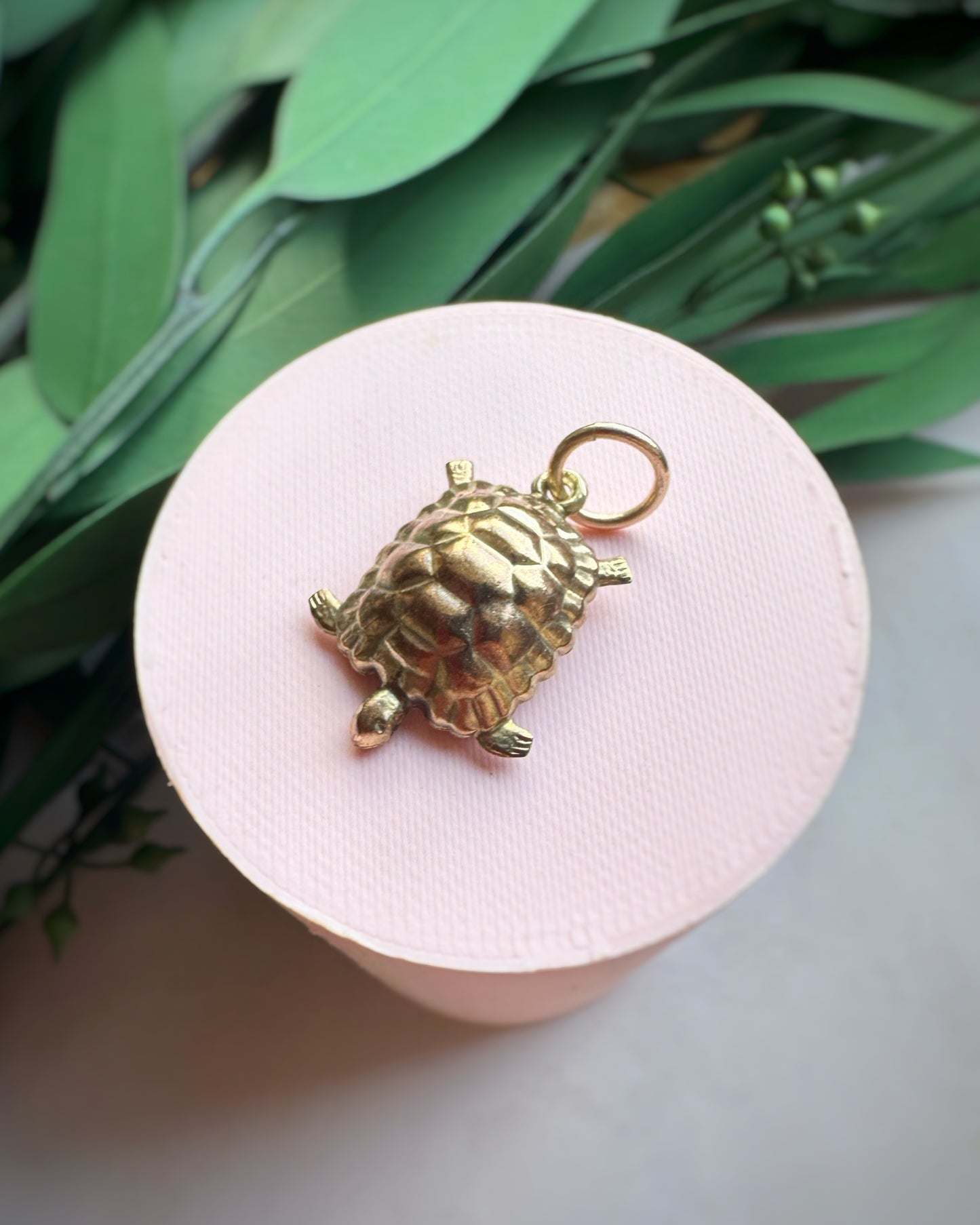 Vintage Turtle Charm
