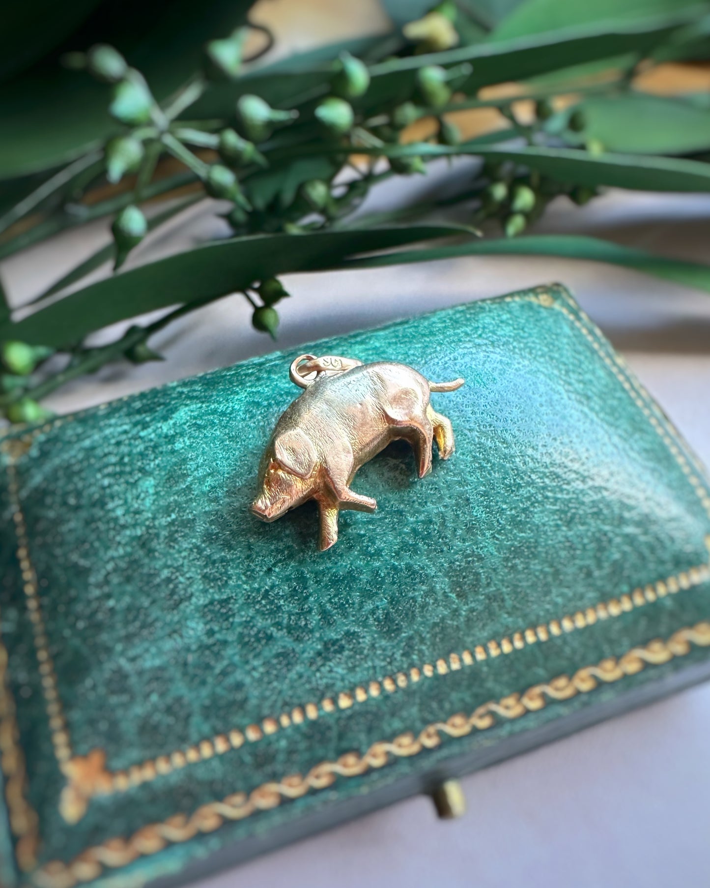Antique Lucky Pig