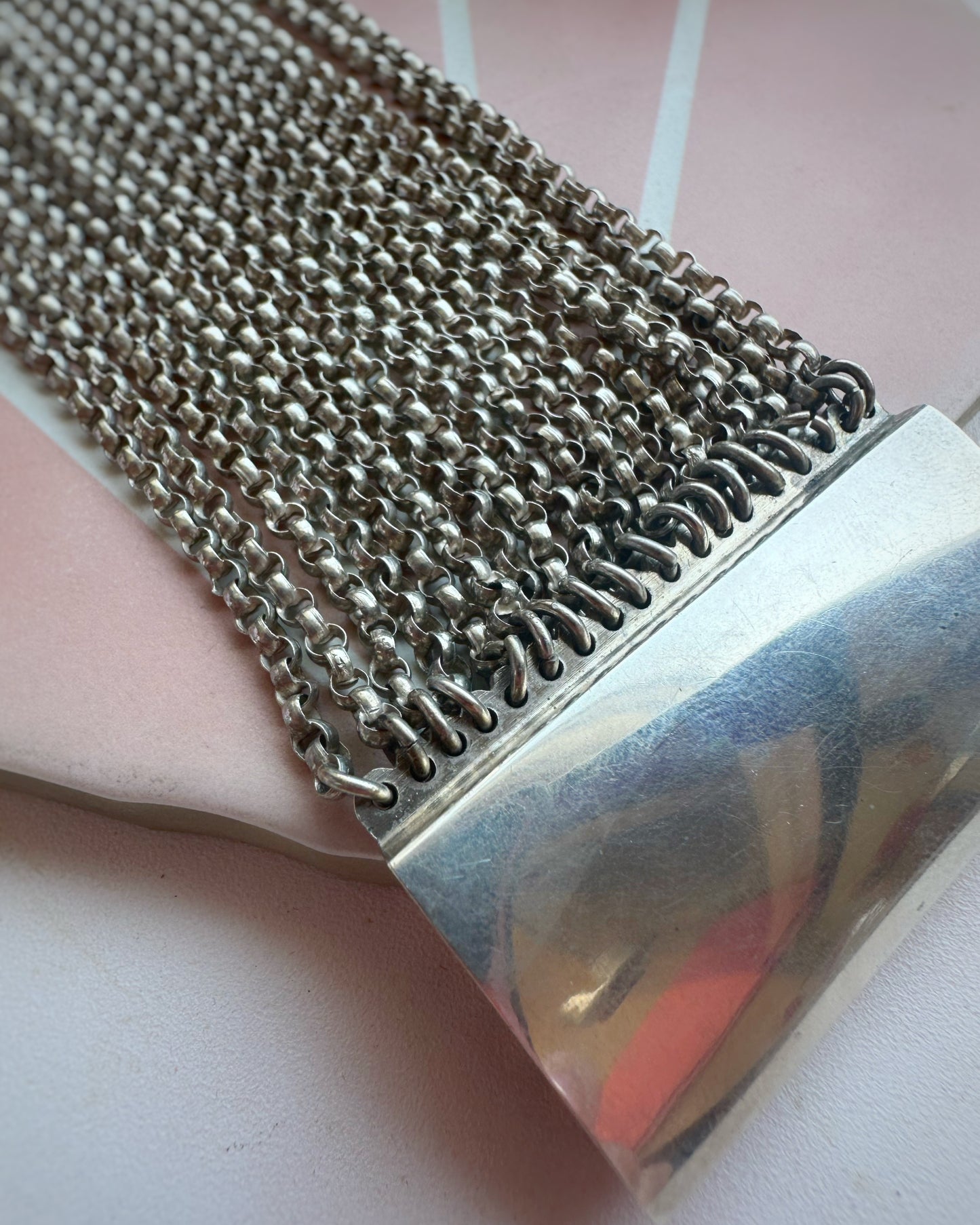 Antique Iconic Chain Mail Bracelet
