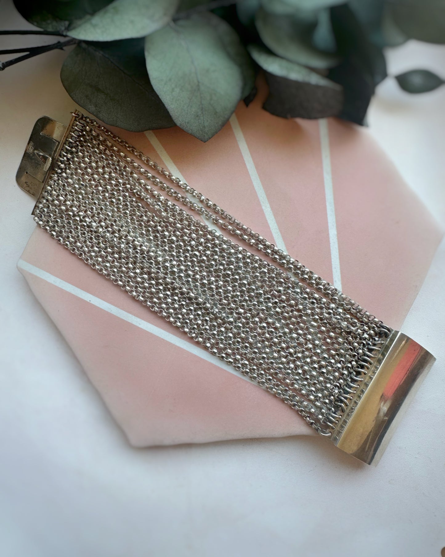 Antique Iconic Chain Mail Bracelet