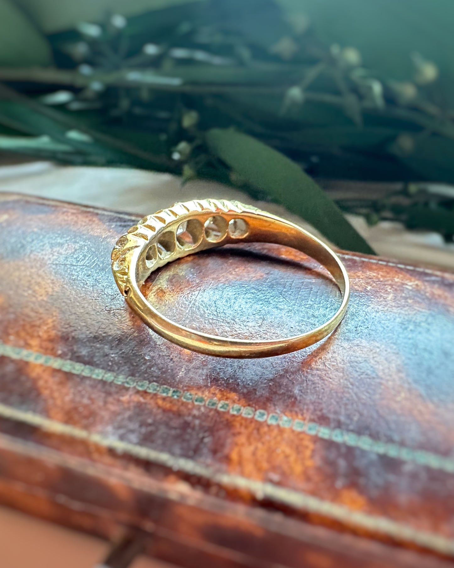 Antique 5-Stone Diamond Ring