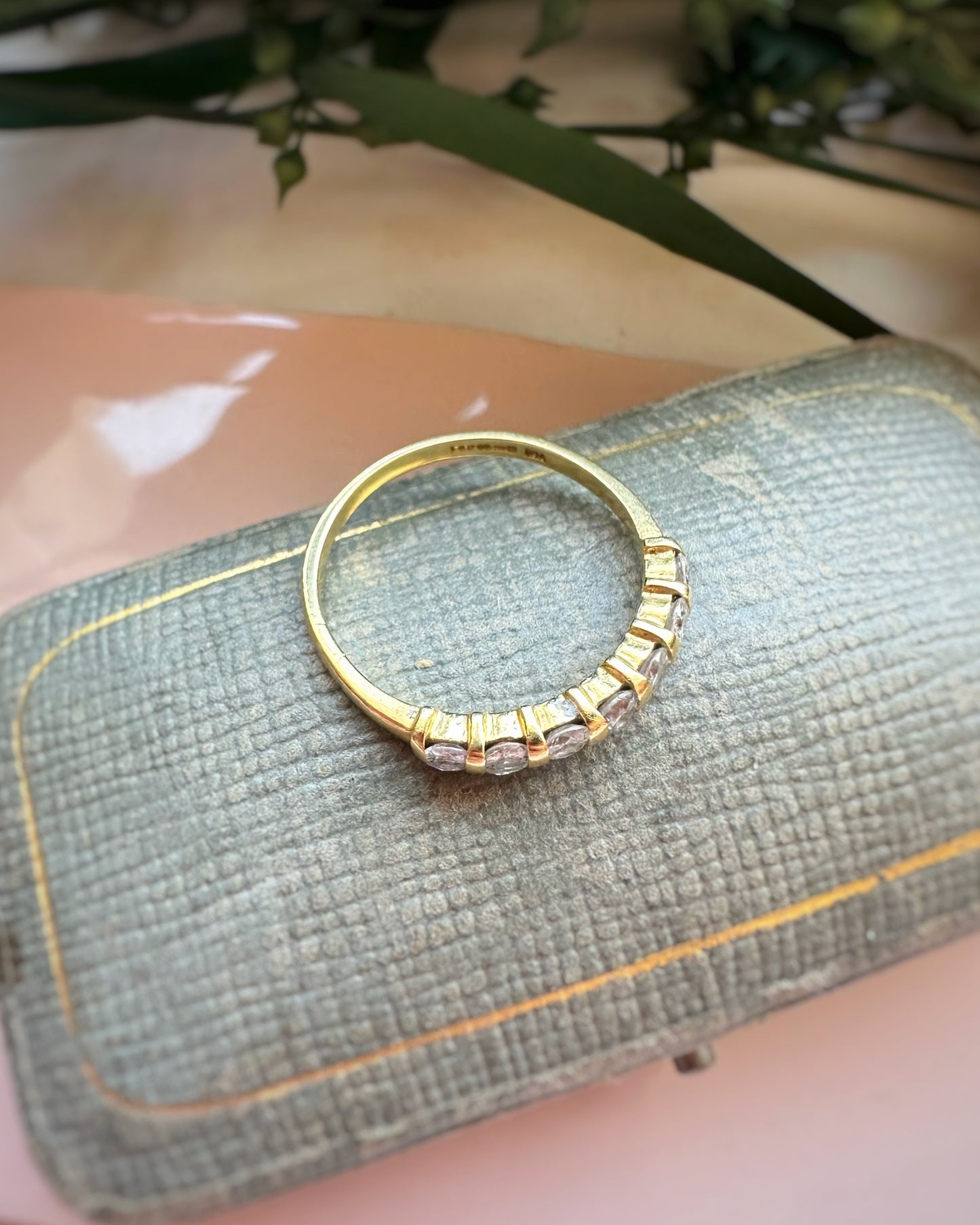 Vintage 7-Stone Diamond Ring