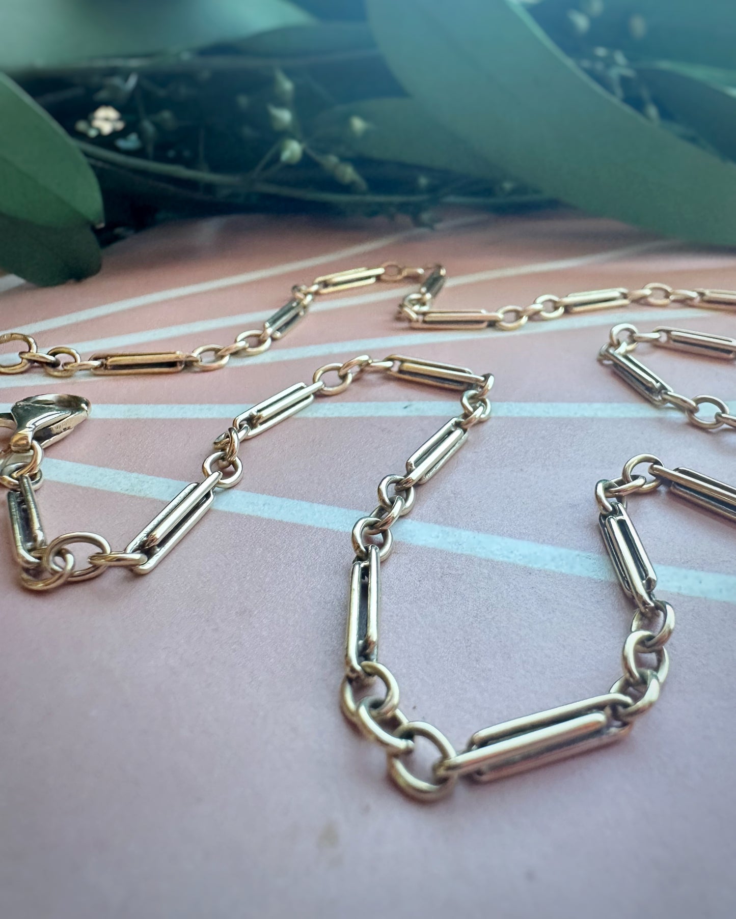Vintage Double Trombone and Cable Link (20")