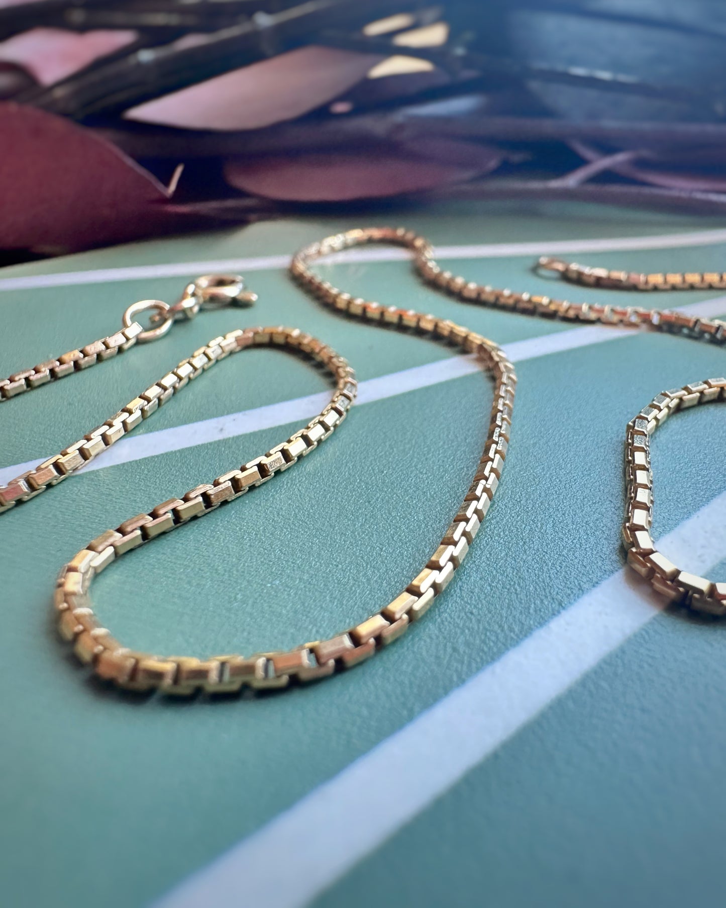 Vintage Snakey-Boxey Chain (18")