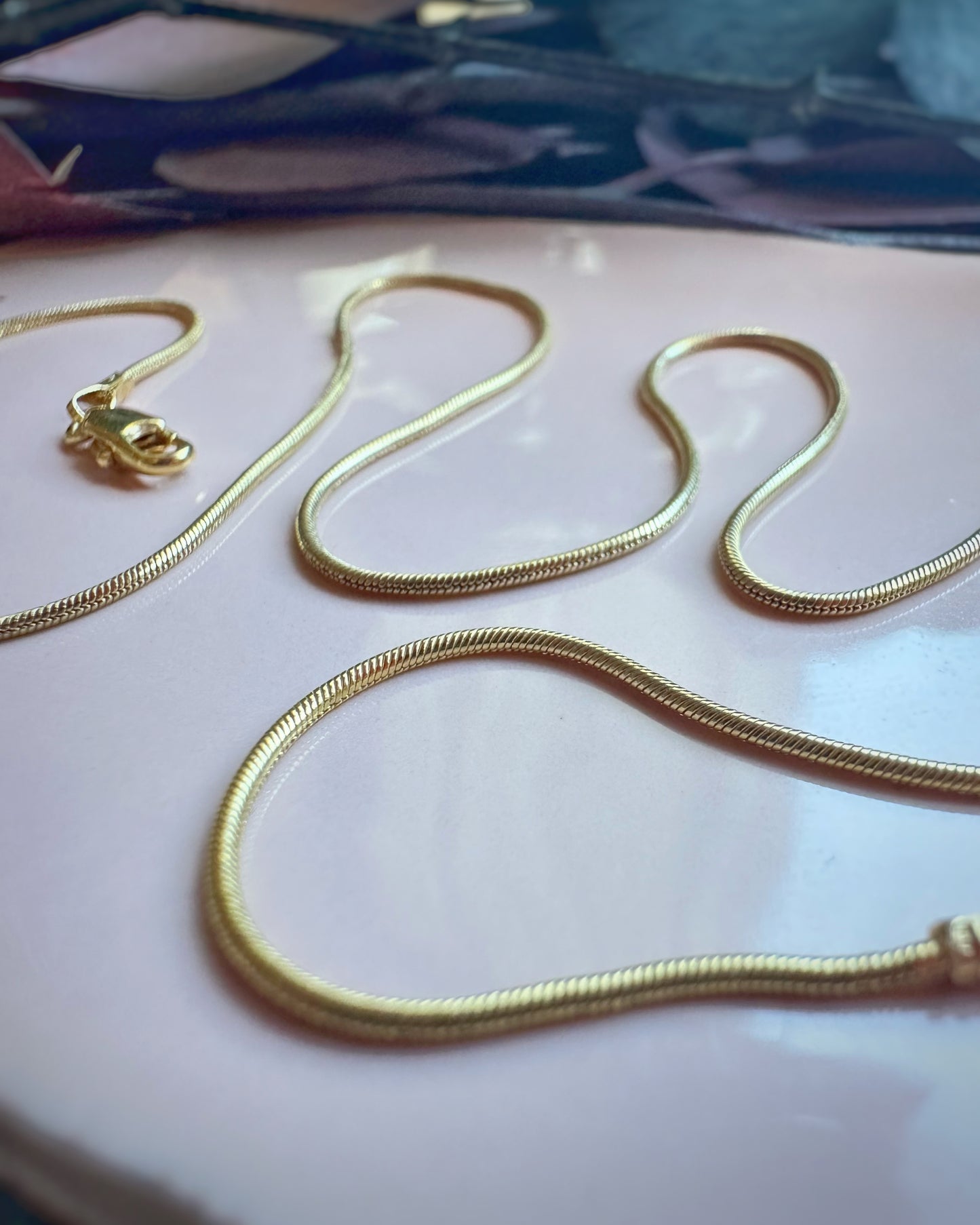Vintage Mini Snake Chain (16")
