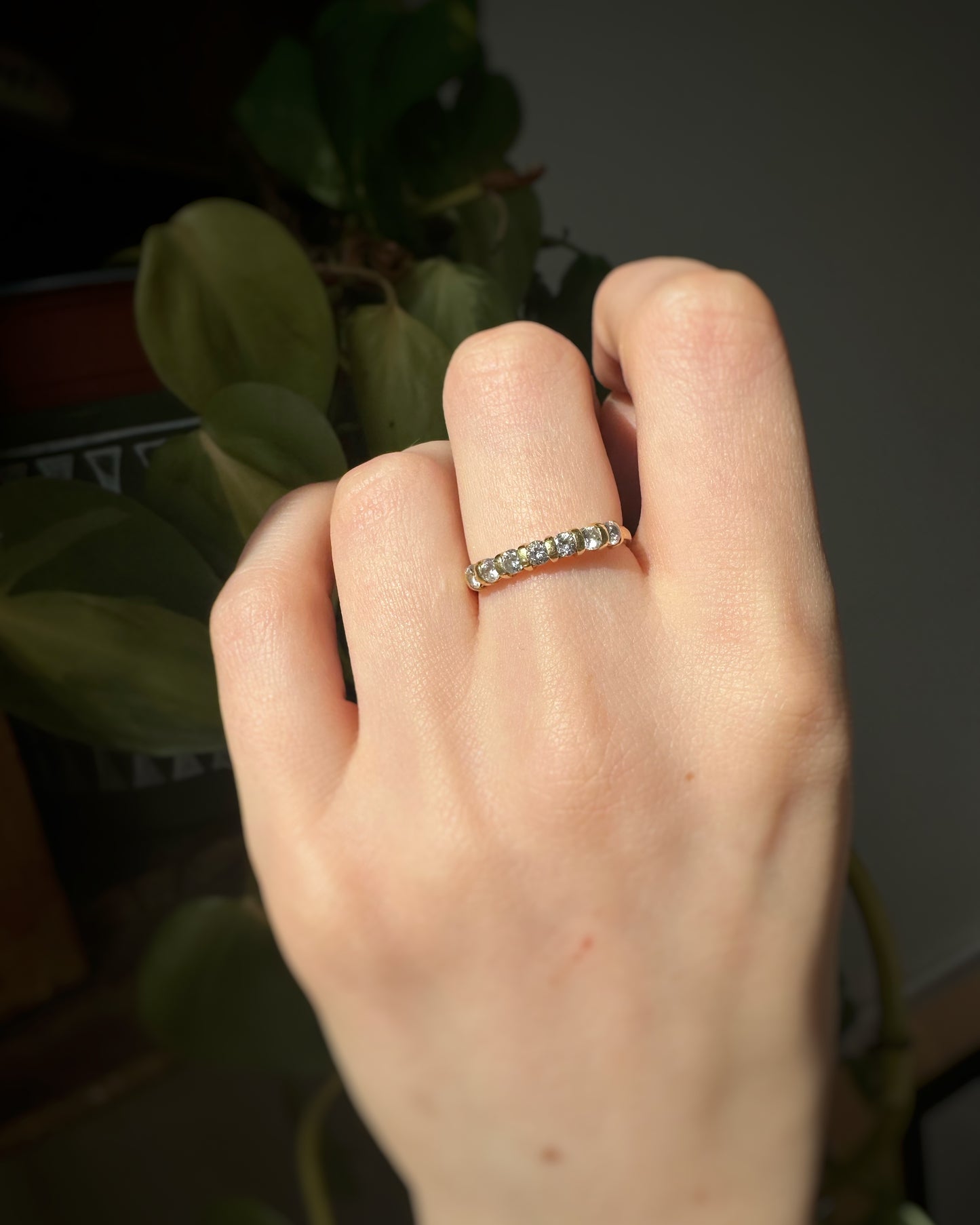 Vintage 7-Stone Diamond Ring