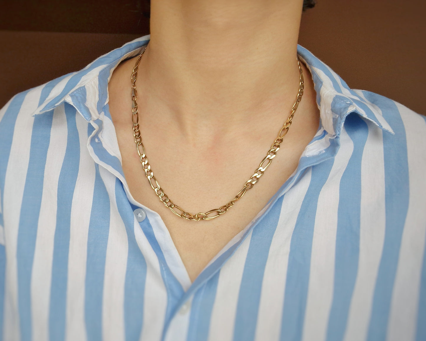 Vintage Chunky & Solid Figaro (21")