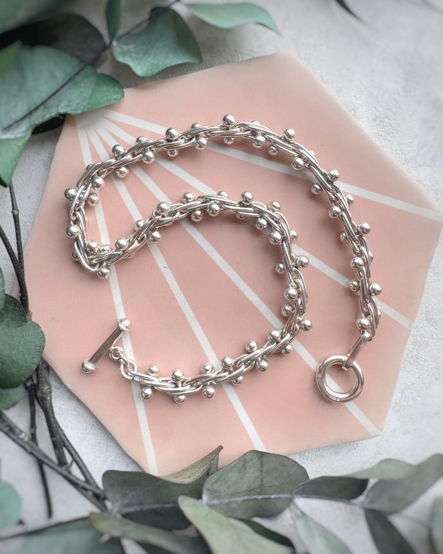 Vintage XL Architectural Fancy Link Chain (16.5")
