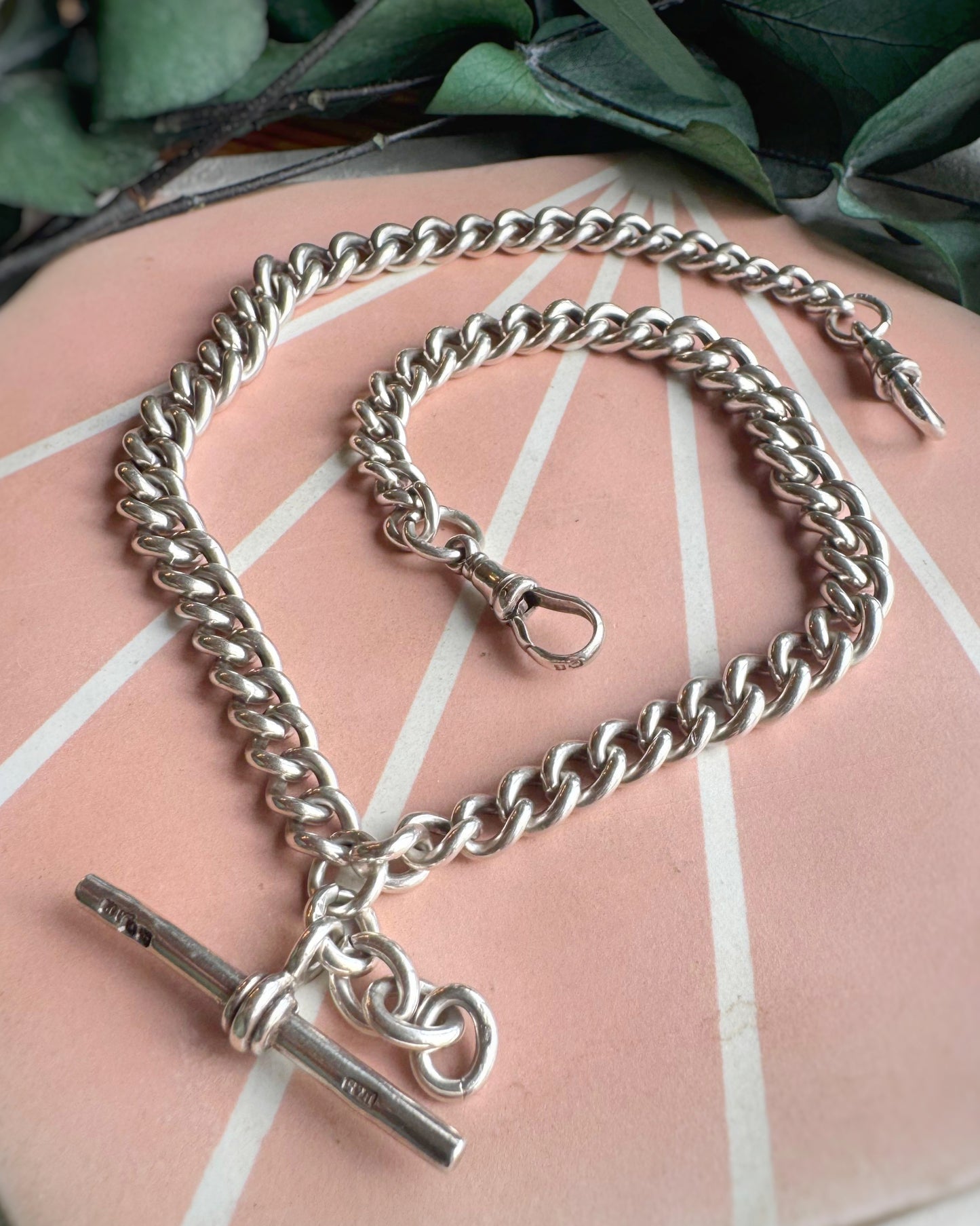 Antique Graduated Chunky Double Albert (16.5")