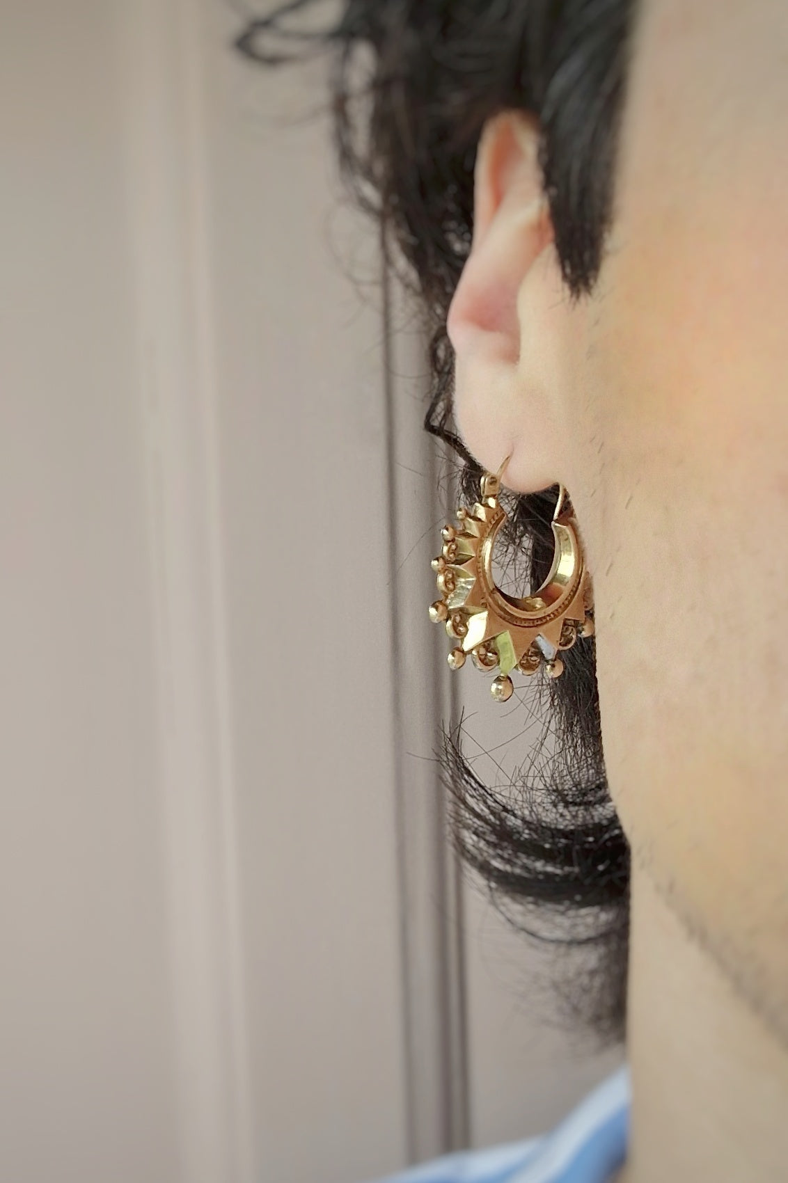 Vintage Creole Hoops