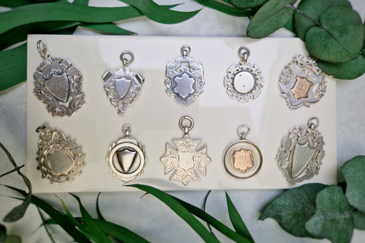 Antique Sterling Silver Medals