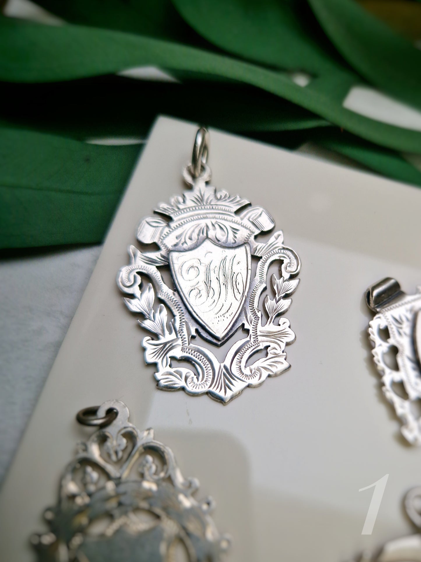 Antique Sterling Silver Medals